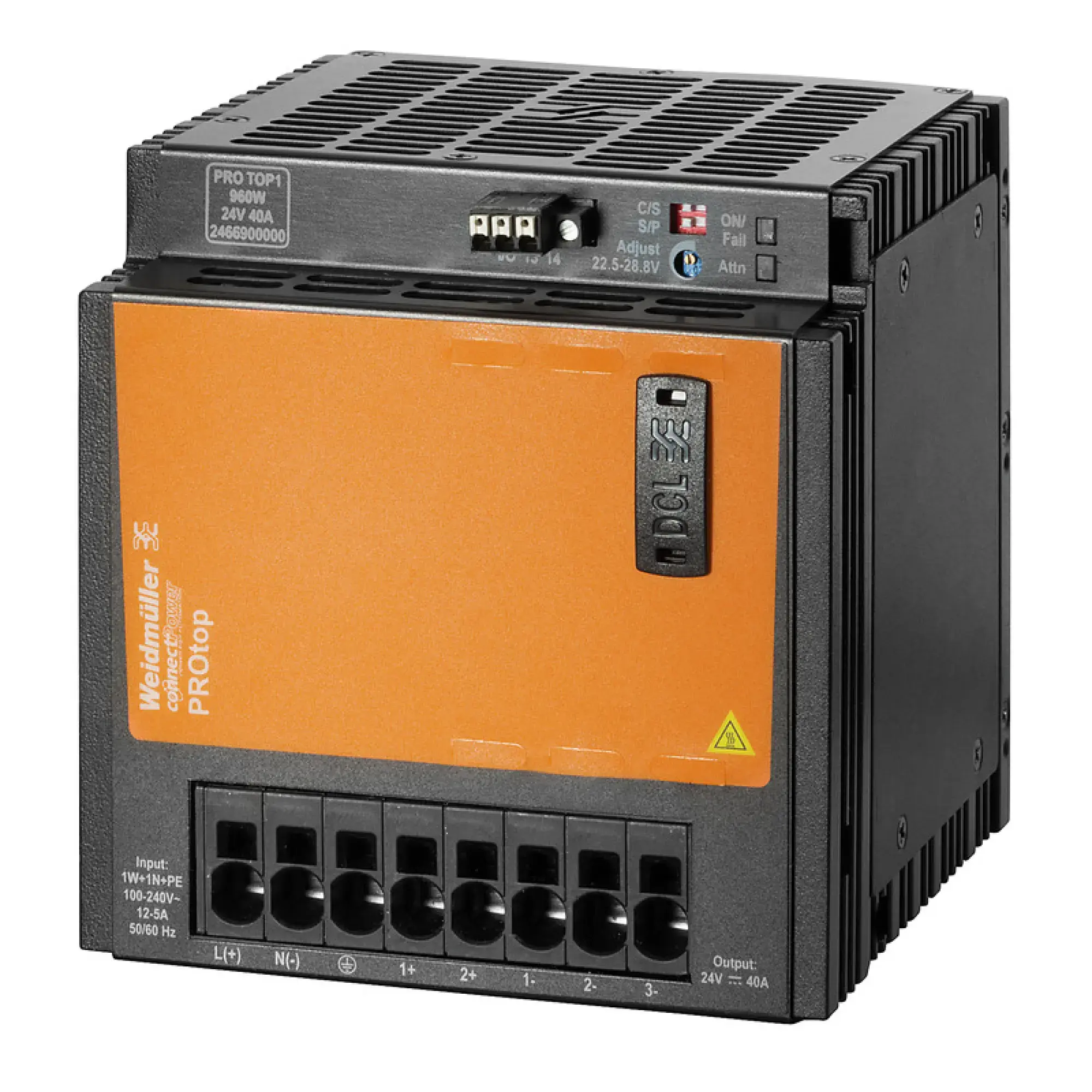 Weidmüller 2466920000 Power supply, 960 W, 20 A @ 60 °C (img_001)
