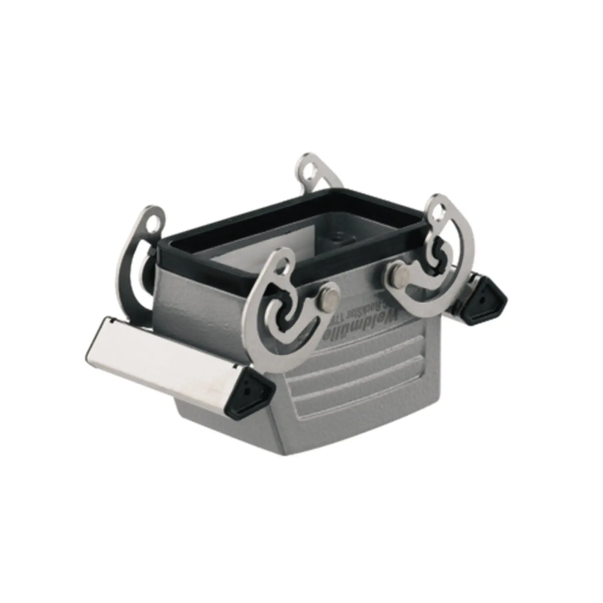 Weidmüller 1021250000 Housing (industry plug-in connectors), Coupling housing, Side-locking clamp on lower side, Size: 4, IP65 (in plugged condition) (img_001)
