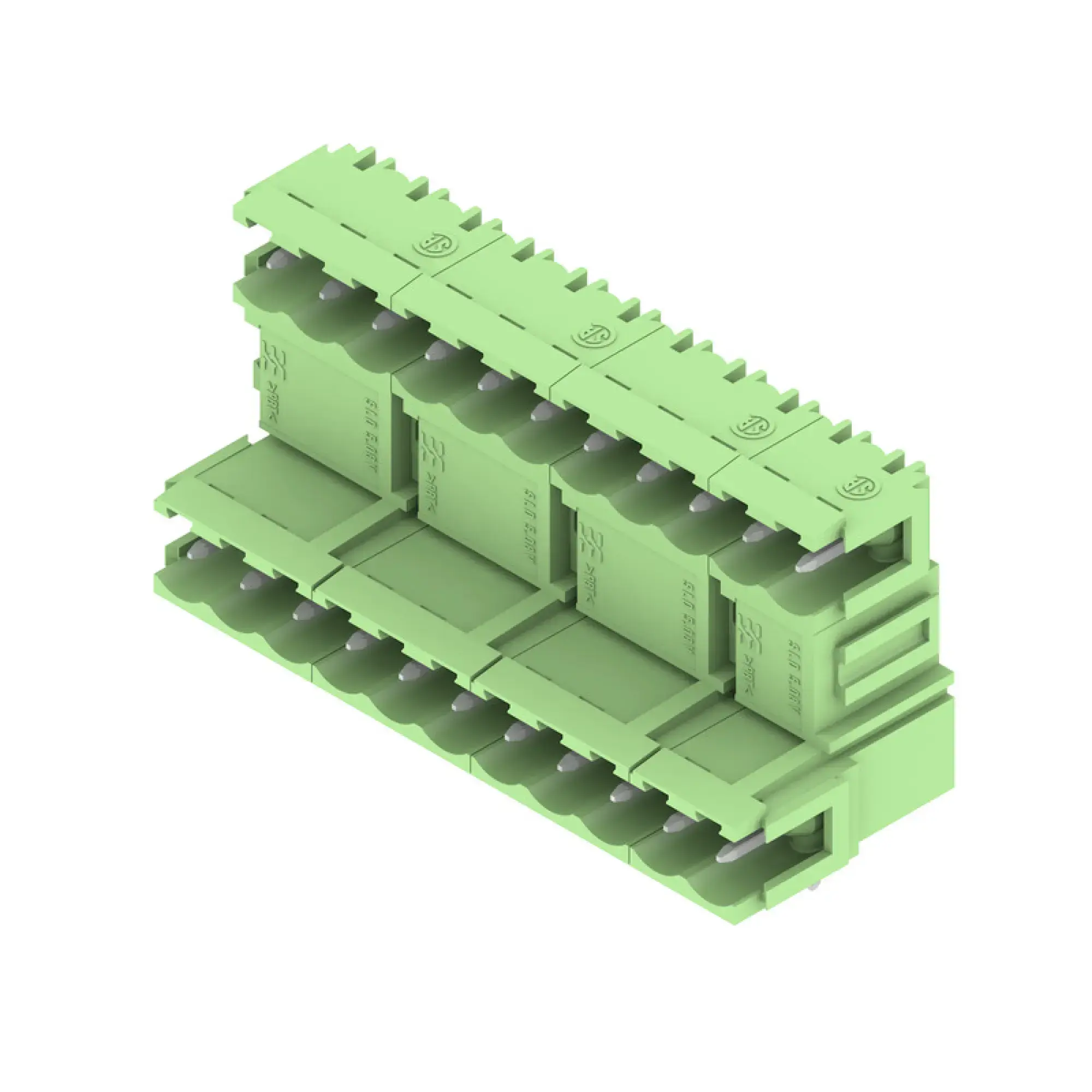 Weidmüller 1013970000 PCB connector (board connection), 250 V, 17 A, Pitch in mm: 5.08, Number of poles: 22, THT solder connection, Box (img_001)