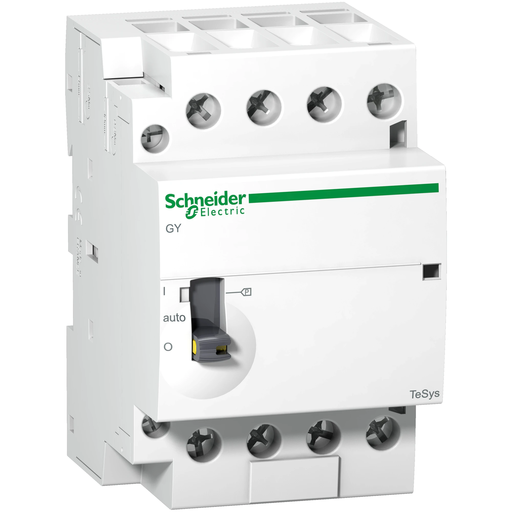 Schneider Electric GY4040M5 Installation Contactor GY, 4S, 6.5VA, Coil 220-240VAC, Ith: 40A, PU=4PCS (img_001)