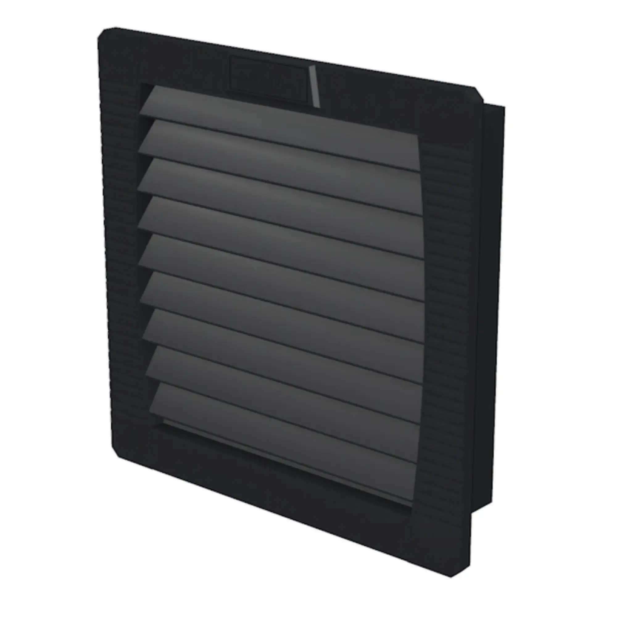 Weidmüller 2557100000 Exhaust filter (cabinet), IP54, black, EMC version: No (img_001)