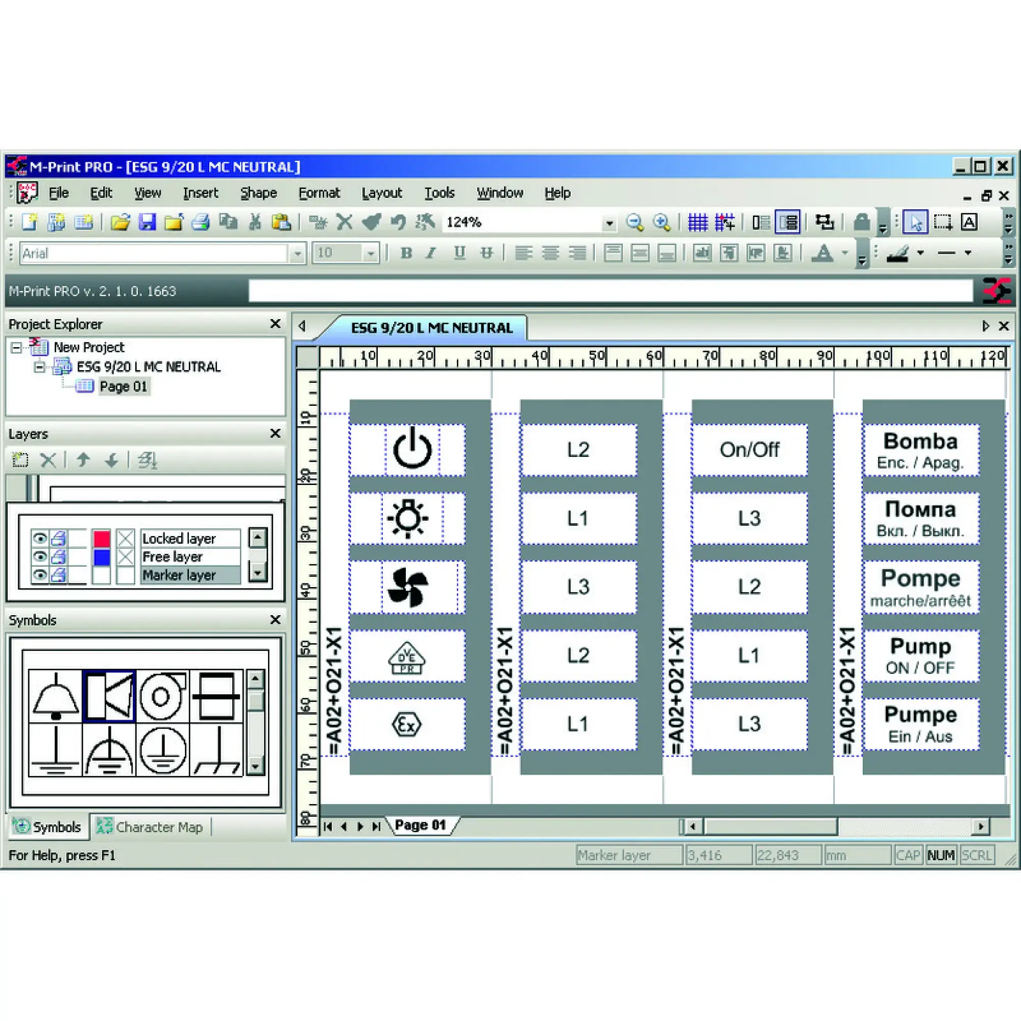 Weidmüller 1905490000 Marking software, Operating system: Windows 7, Windows 8, Windows 8.1, Windows 10, Windows 11, Language : Multilingual (img_001)