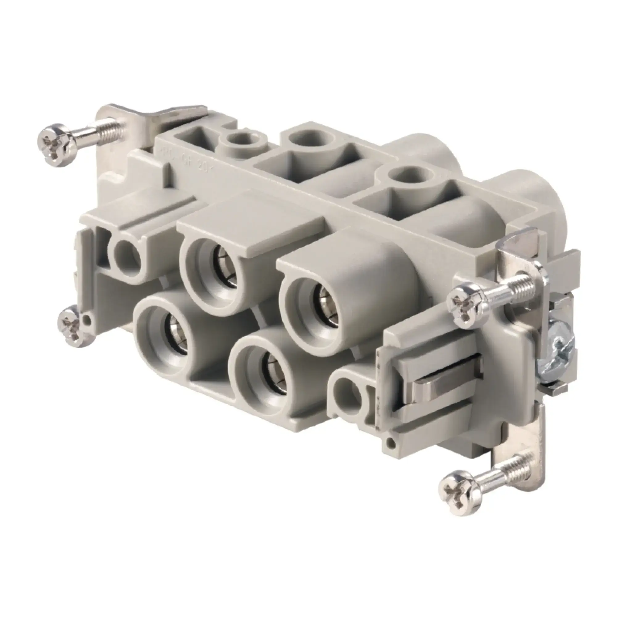Weidmüller 1023210000 Contact insert (industry plug-in connectors), Female, 830 V, 80 A, Number of poles: 4, Screw connection, Size: 6 (img_001)