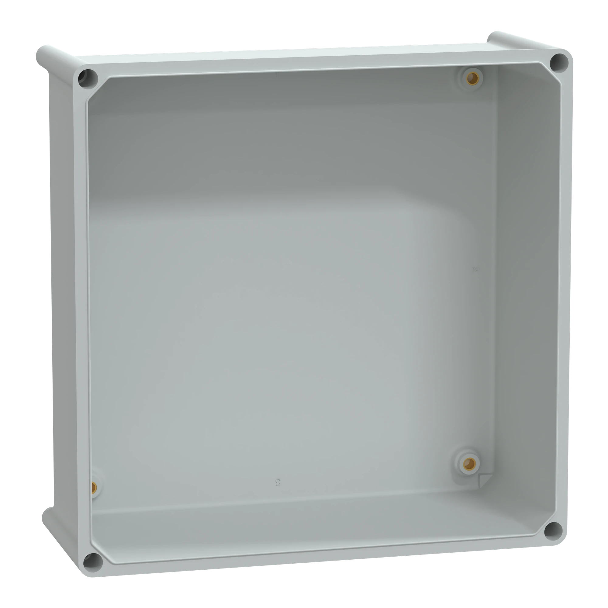 Schneider Electric NSYPLSC3636G Polyester enclosure PLS wall mounting 360x360x180mm IP66, opaque PC cover (img_002)