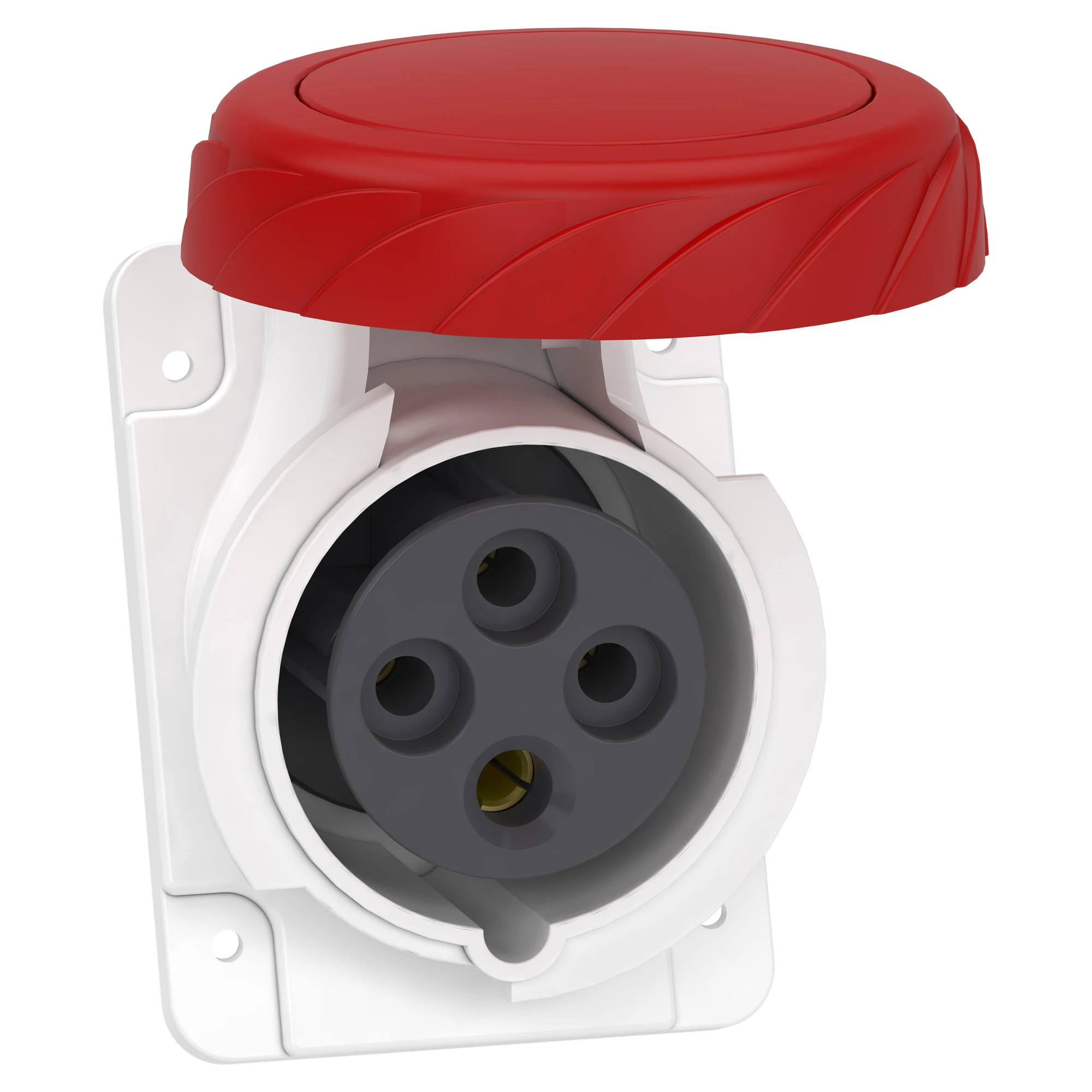 Schneider Electric PKF16F734 CEE Surface-mounted Socket, Screw Terminals, 16A, 3p+E, 380-415 V AC (img_001)
