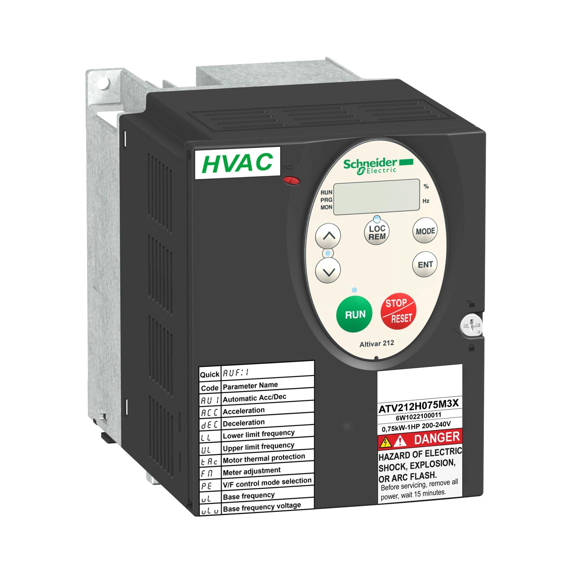 Schneider Electric ATV212H075N4 Frequency Inverter ATV212, 0.75kW, 480V, 3-ph., EMC, IP21 (img_001)