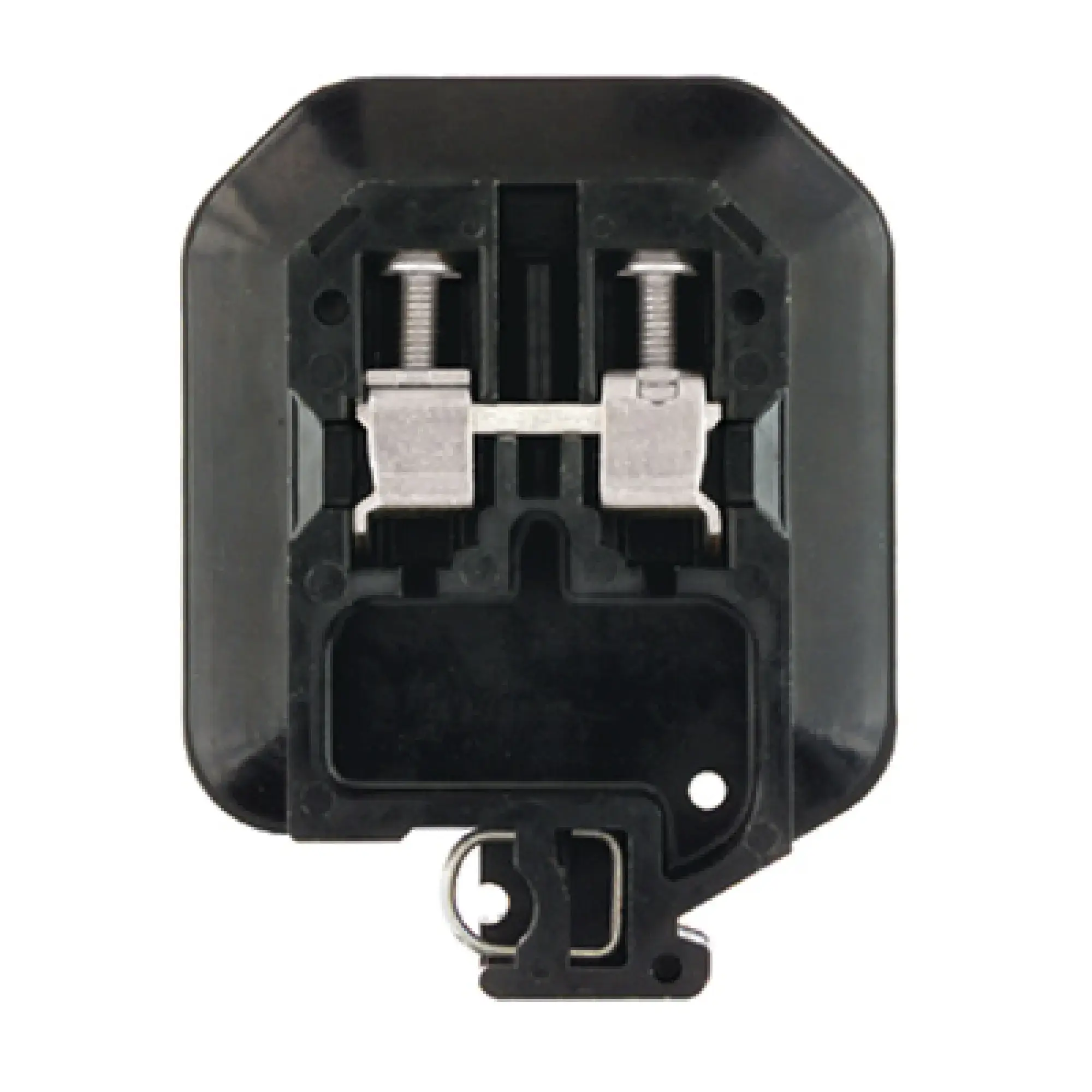 Weidmüller 0126600000 Feed-through terminal block, Screw connection, black, 6 mm², 41 A, 1000 V, Number of connections: 2 (img_001)