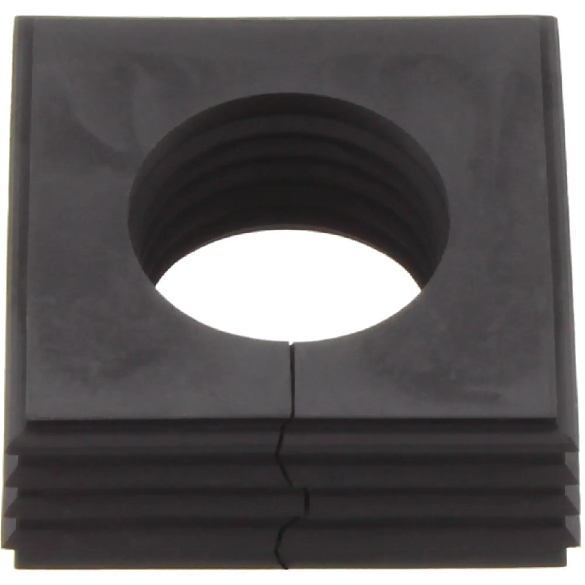Weidmüller 2583710000 Slotted cable grommet (Cable entries system), 24 mm, 25 mm, -40 °C, 120 °C, TPE, Deep black (img_001)