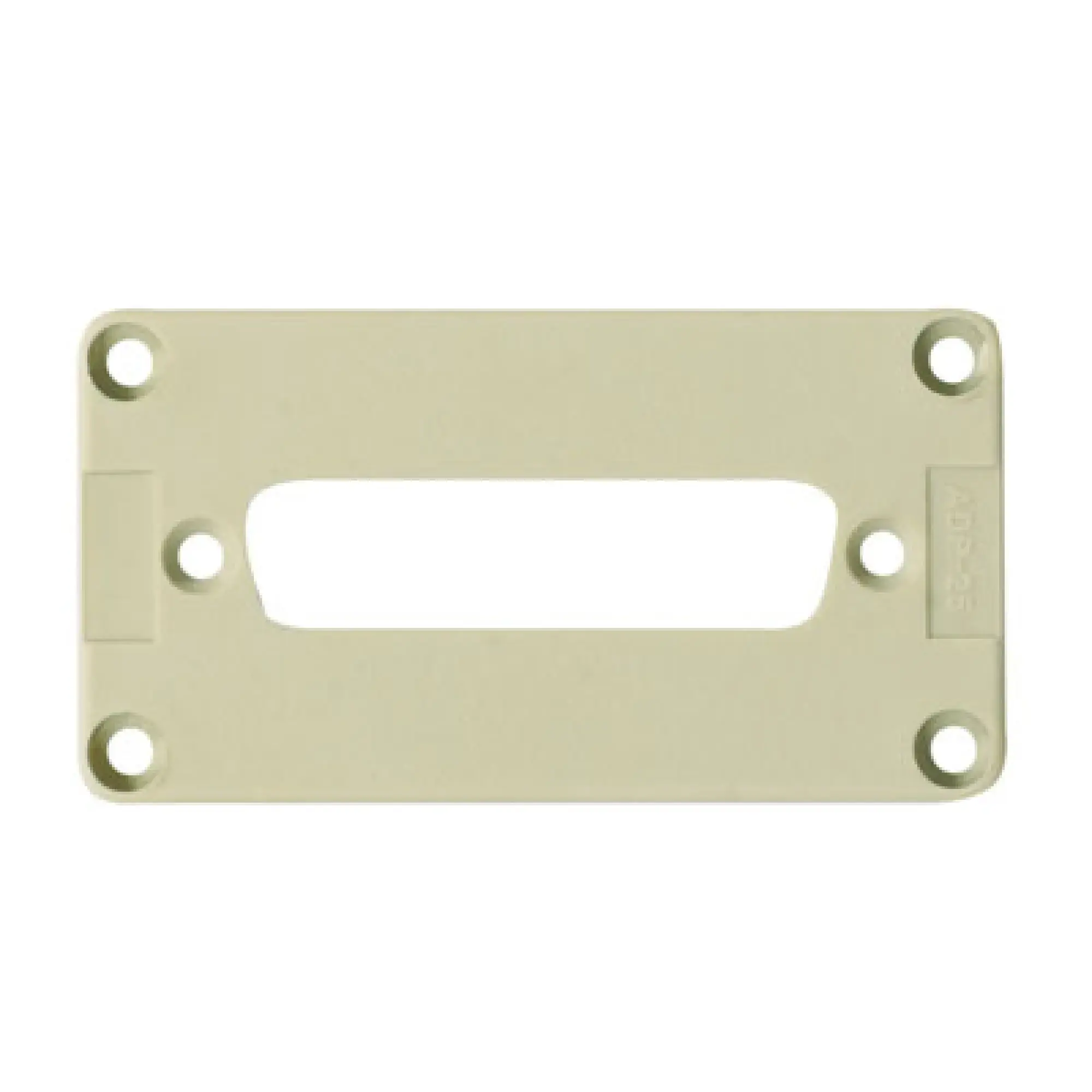 Weidmüller 1666220000 Adapter plate (industrial connector), Plastic, Colour: grey, Size: 4 (img_001)