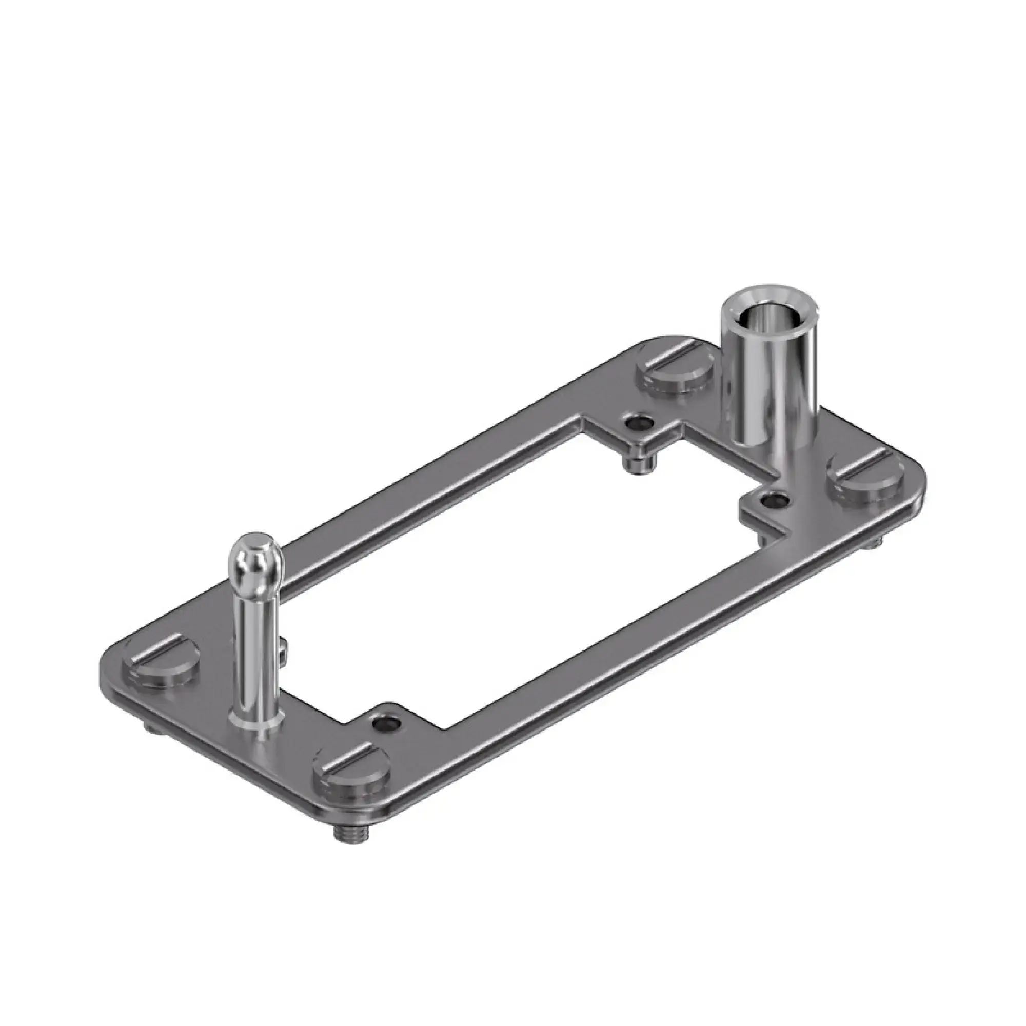 Weidmüller 2708510000 Frame for industrial connector, Size: 8, 6, Stainless steel 1.4301 (img_001)