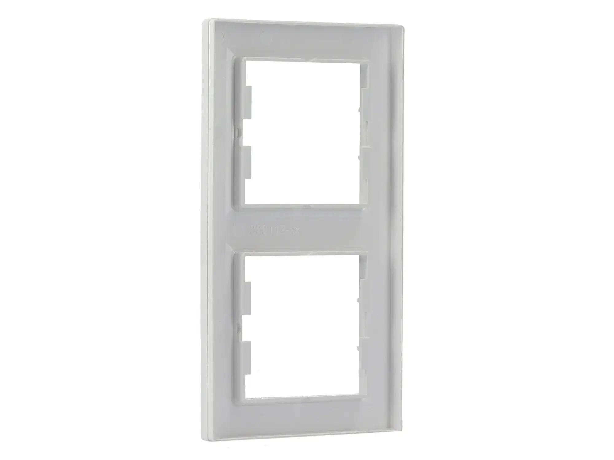 Schneider Electric EPH5810221D 2-Gang Frame Vertical, white, Asfora (img_011)