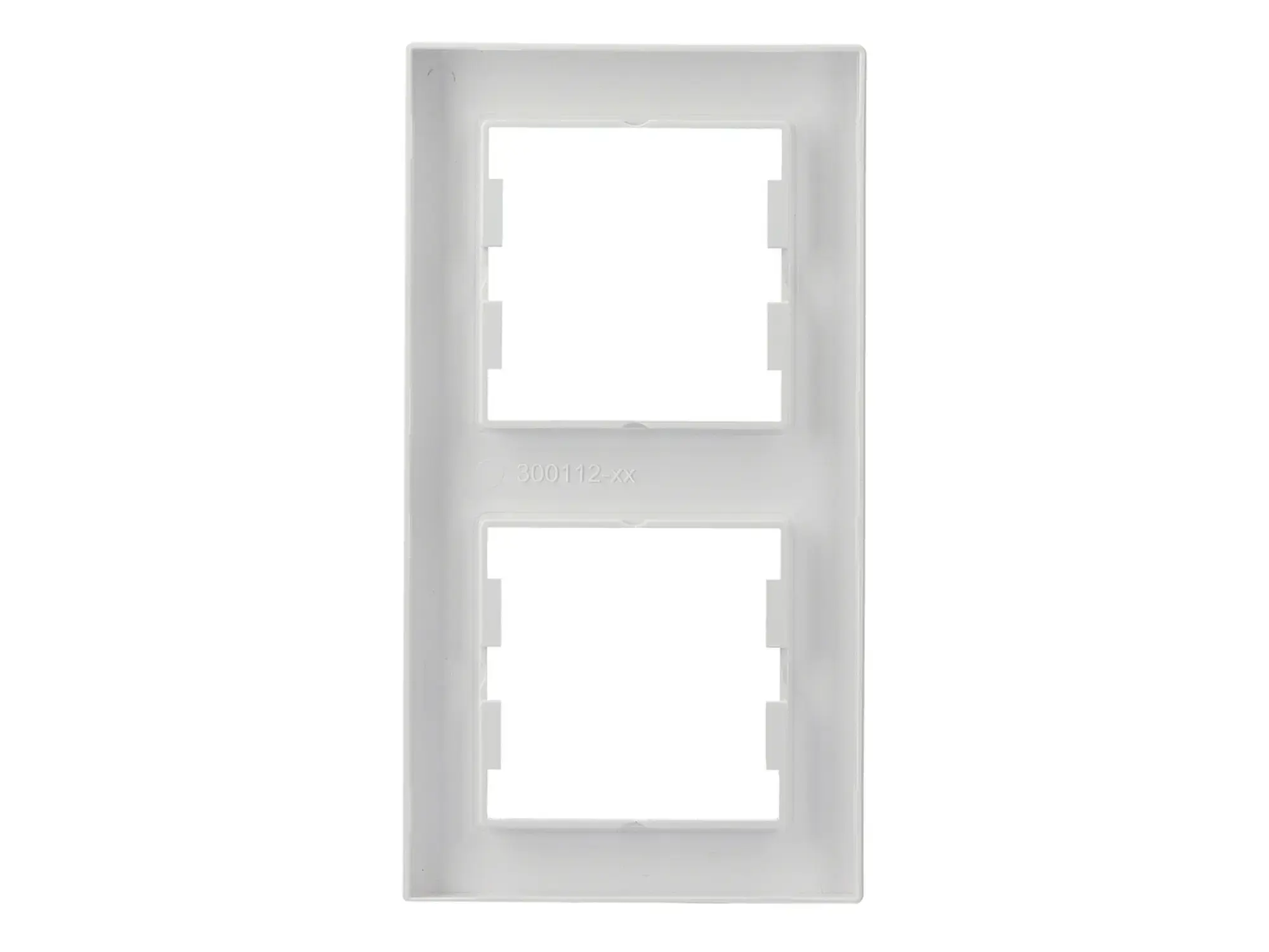 Schneider Electric EPH5810221D 2-Gang Frame Vertical, white, Asfora (img_013)