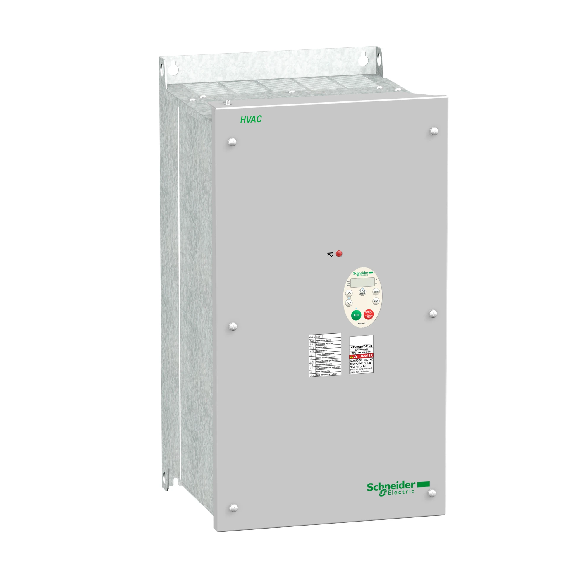 Schneider Electric ATV212WD11N4 Frequency Inverter ATV212, 11kW, 480V, 3-ph., EMC Class C2, IP55 (img_001)