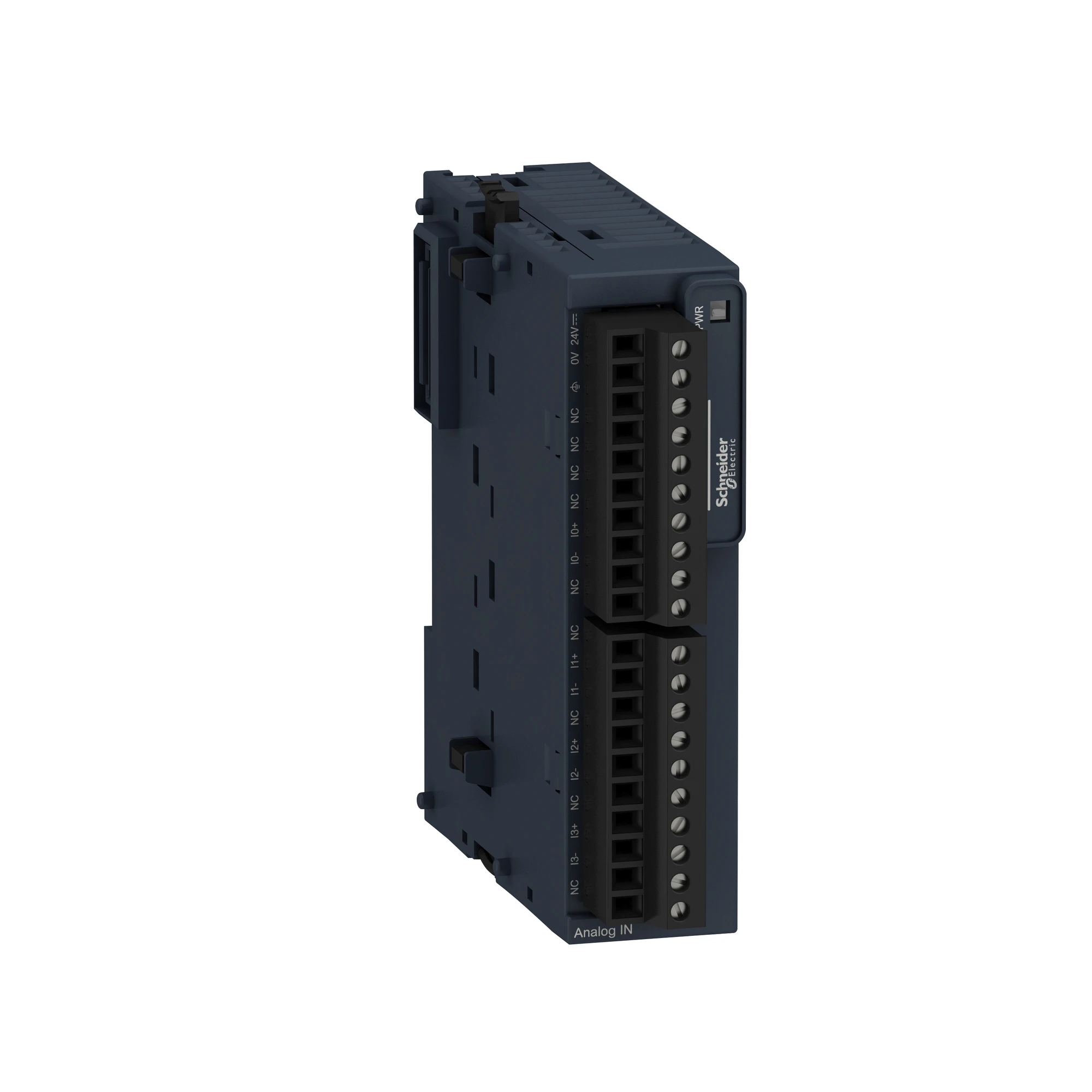Schneider Electric TM3AI4 Analog Input Module, Modicon TM3, 4 Inputs, Voltage / Current, Resolution 12 Bit, Screw Terminals (img_001)