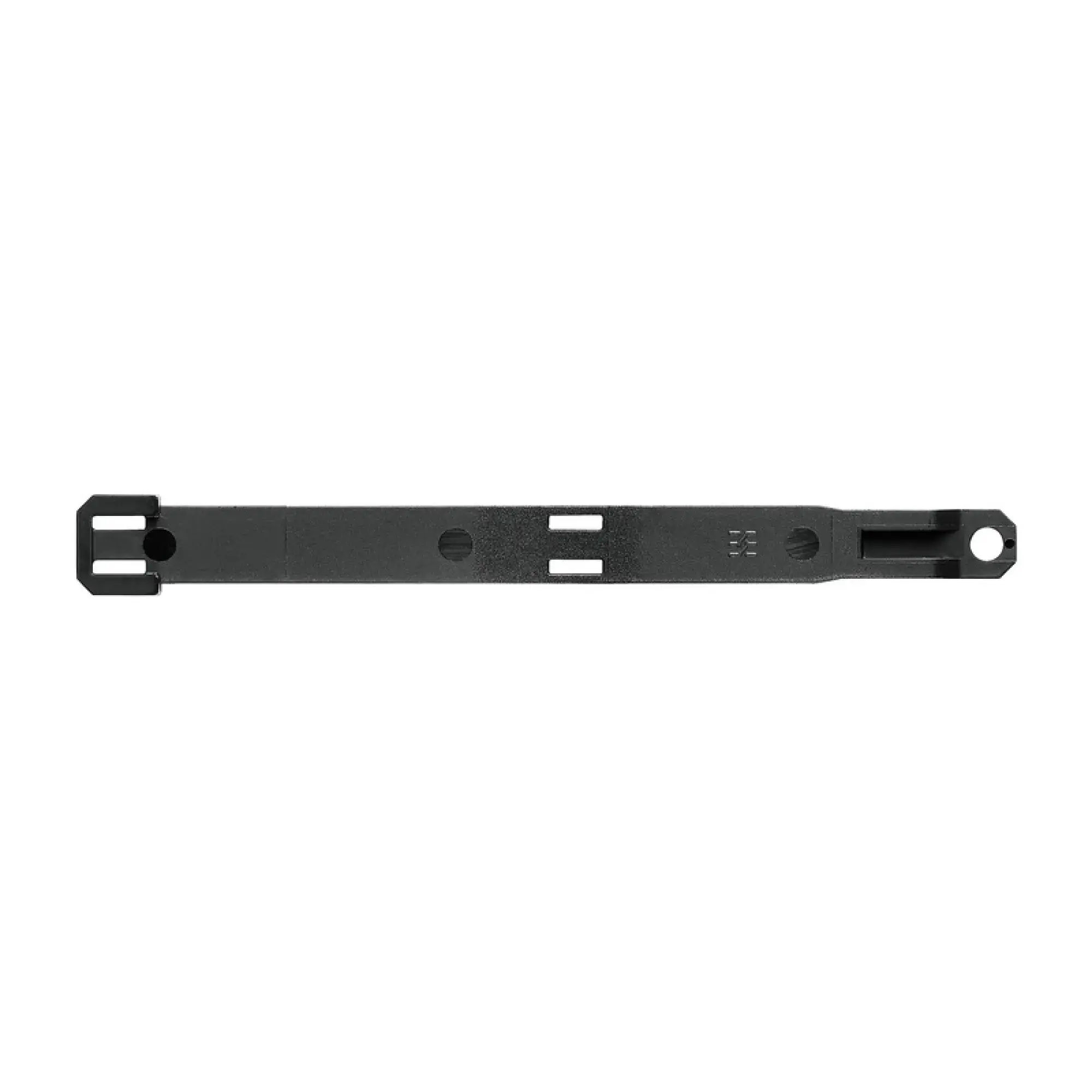 Weidmüller 0189400000 Holder (cable marker), 10 - 317 mm, Width: 11.3 mm, black, UL 94 flammability rating: V-0, Operating temperature range: -30...100 °C, Polyamide 66 (img_001)