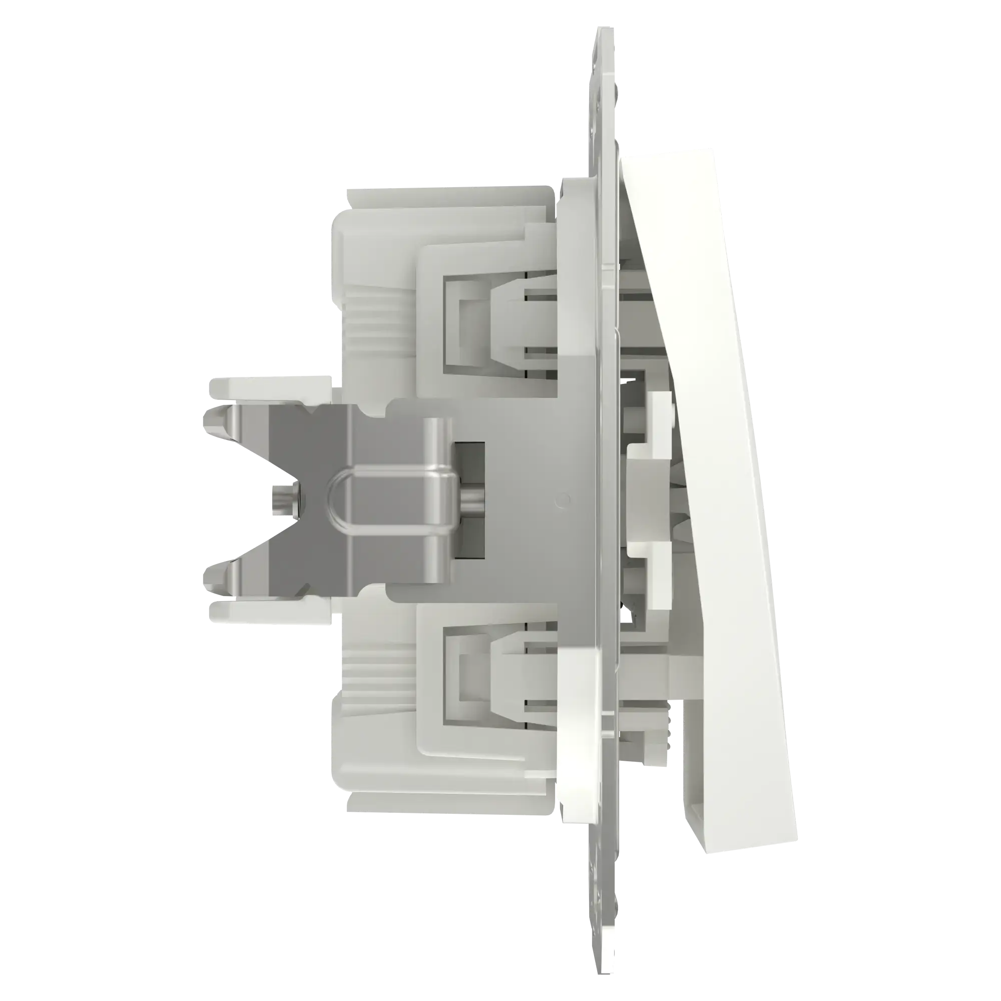 Schneider Electric EPH0870121D Push Button with Bell Symbol flush-mounted, white, Asfora (img_003)