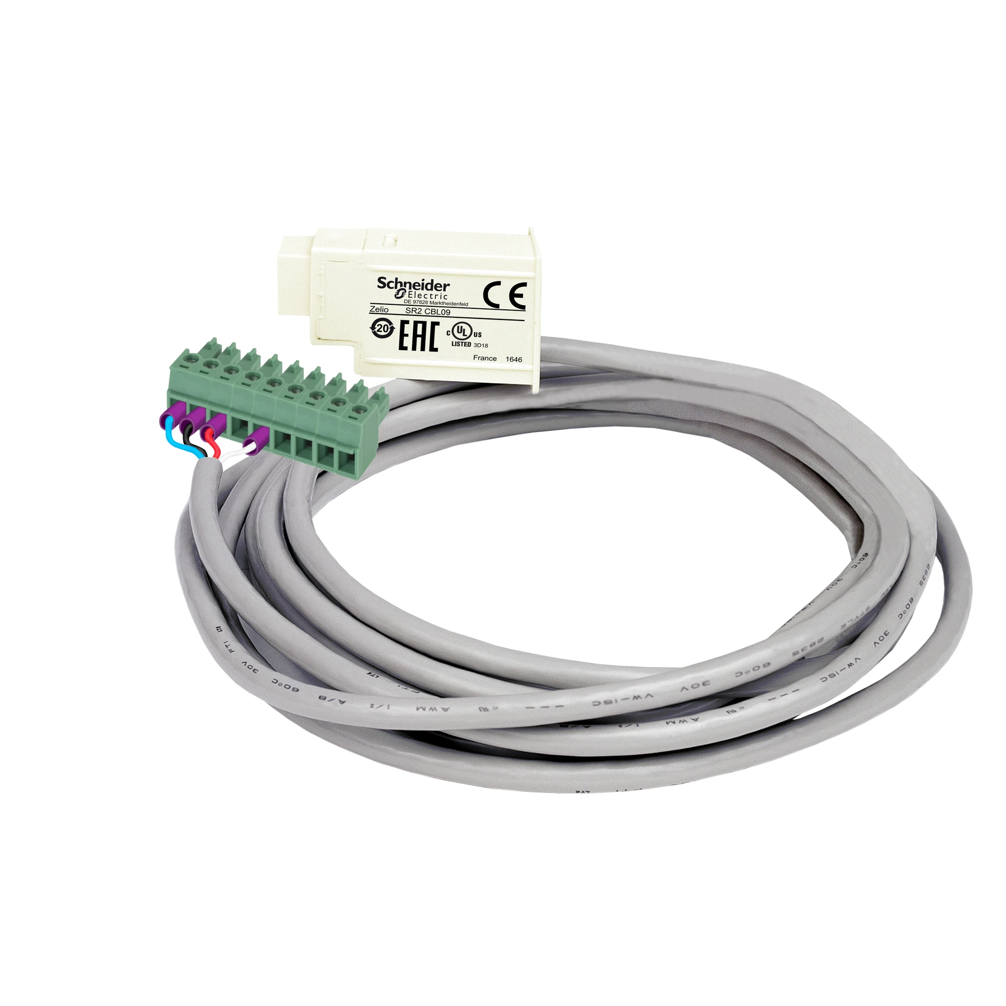 Schneider Electric SR2CBL09 Connection cable, Zelio Logic, for HMI STO (img_001)