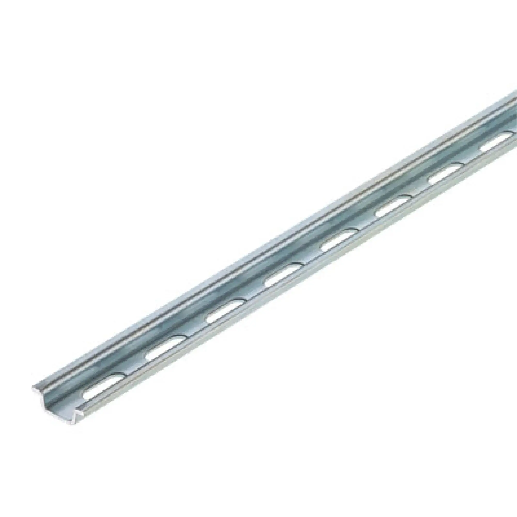 Weidmüller 0117500000 Terminal rail, Accessories, Steel, galvanic zinc plated and passivated, Width: 2000 mm, Height: 15 mm, Depth: 5.5 mm, Slit width: 4.20 mm, Slit length (img_001)