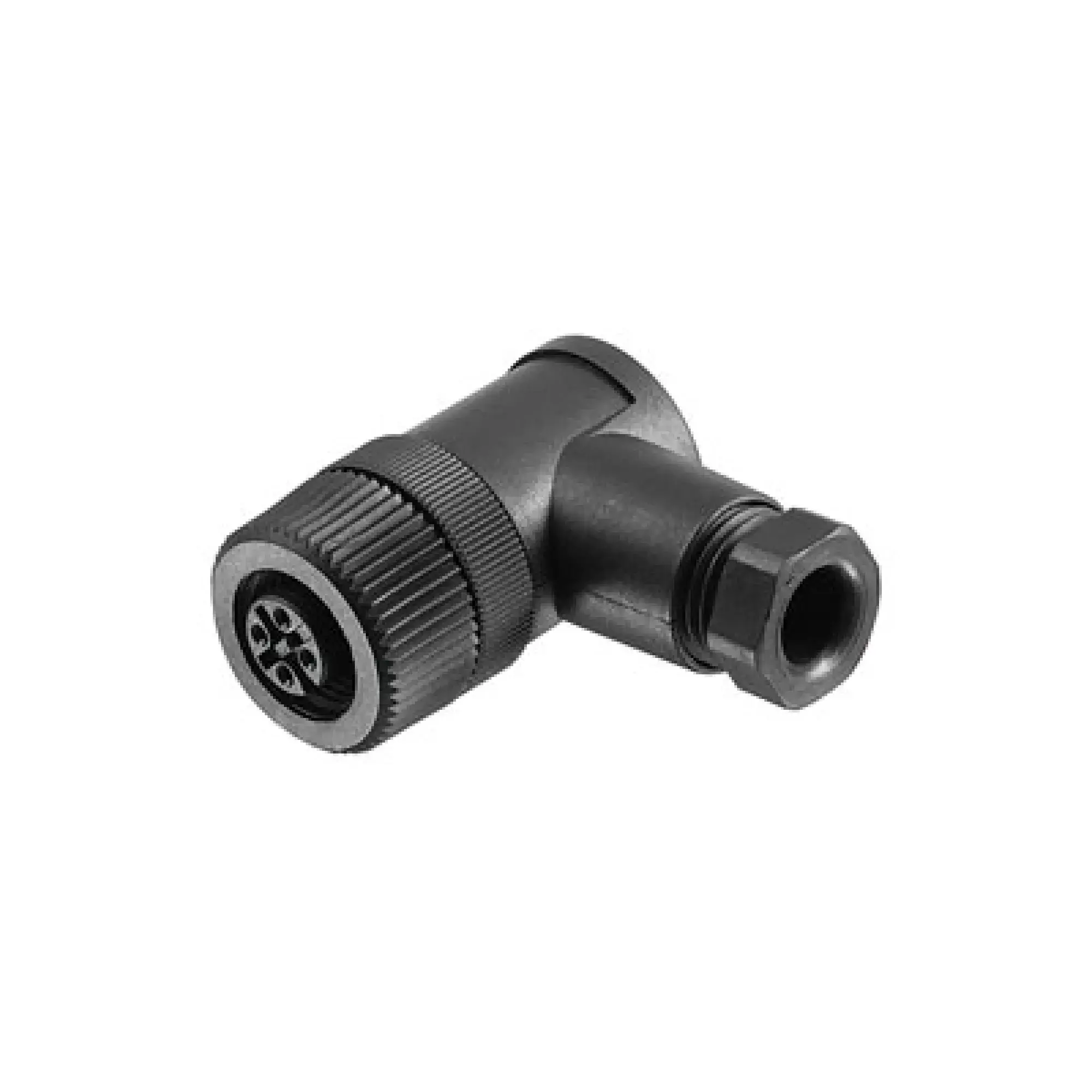 Weidmüller 1007070000 Round plug (field customisable), M12, A-coded, Socket, angled, Screw connection, Number of poles: 5, IP67, Shield connection: No (img_001)