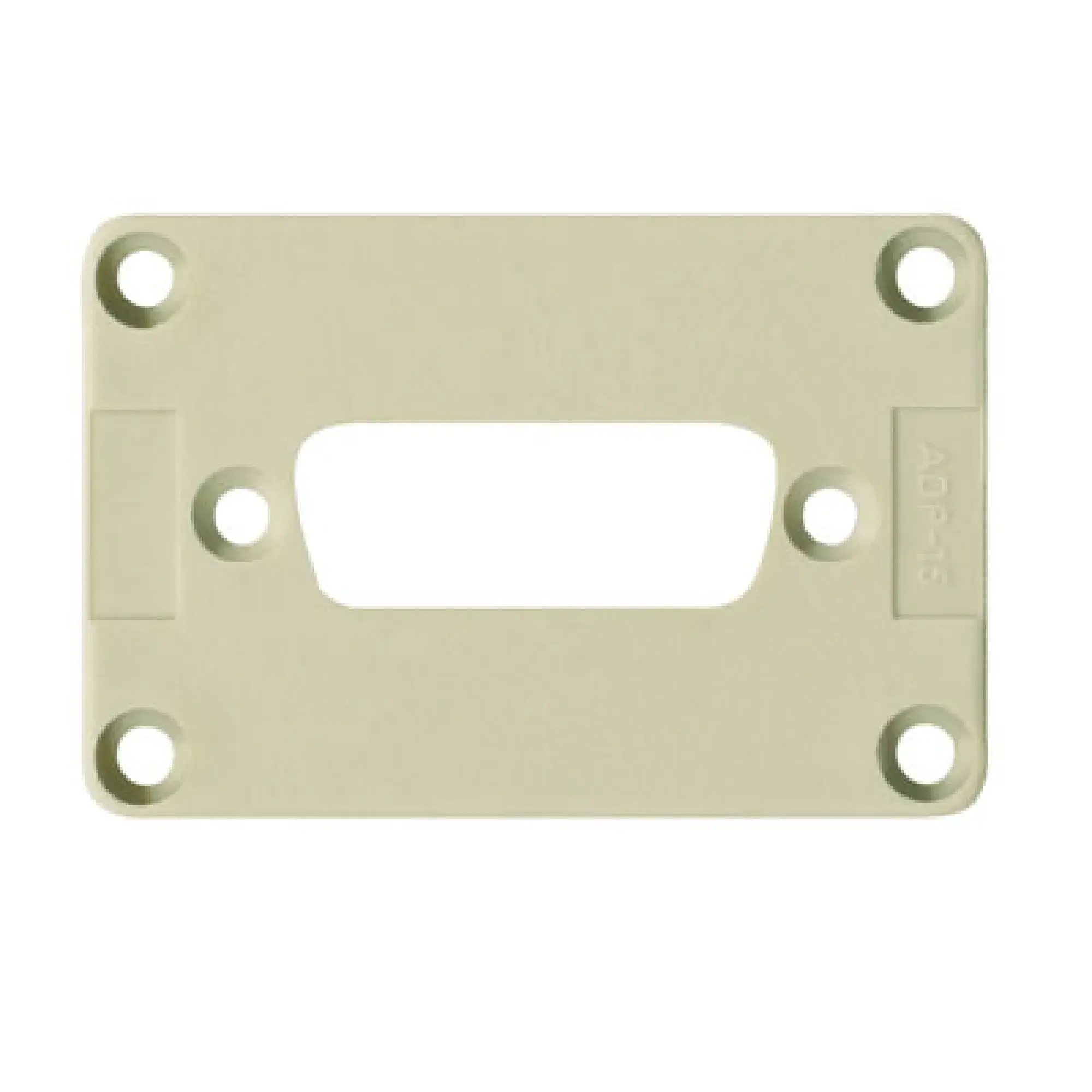 Weidmüller 1666200000 Adapter plate (industrial connector), Plastic, Colour: grey, Size: 3 (img_001)