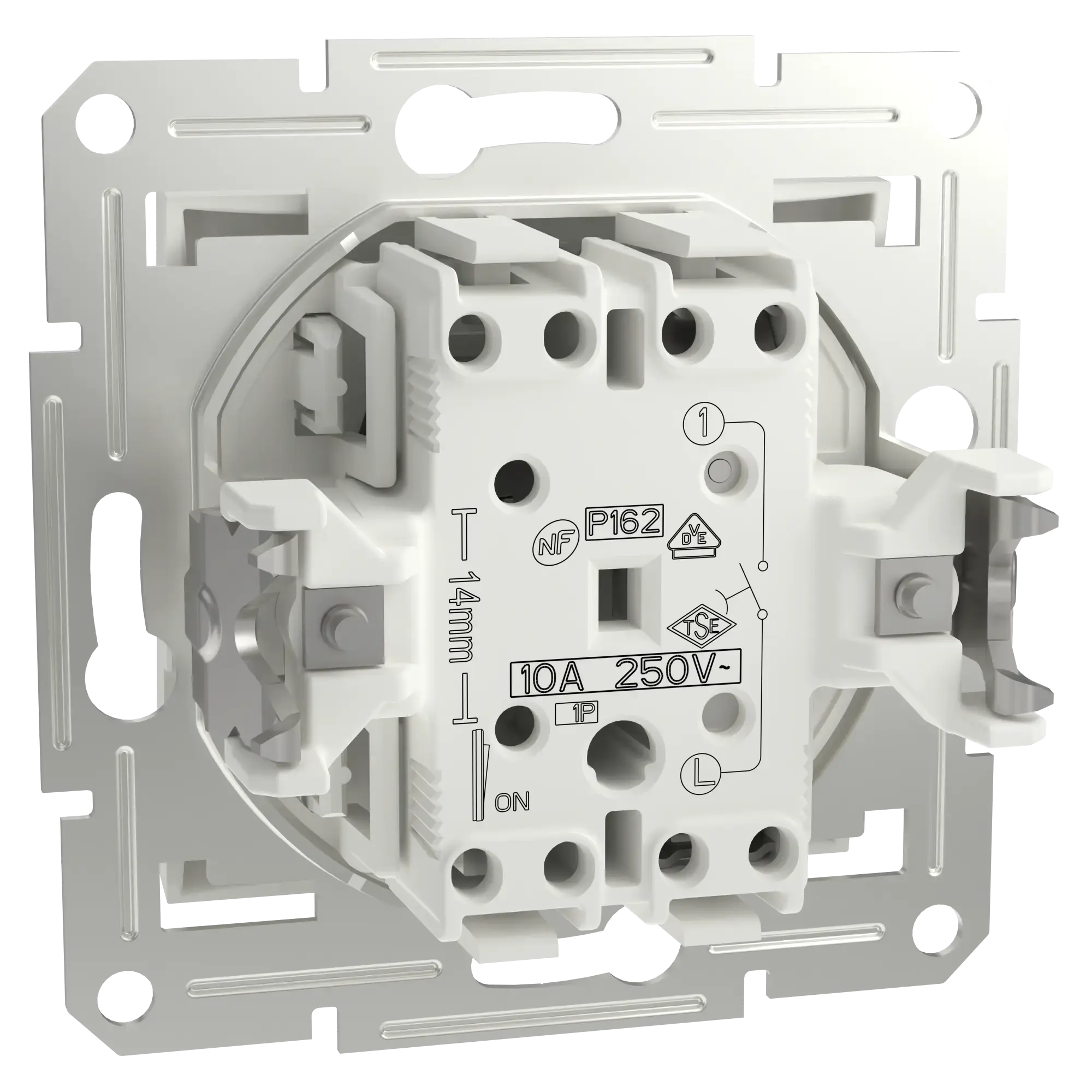 Schneider Electric EPH0870121D Push Button with Bell Symbol flush-mounted, white, Asfora (img_005)