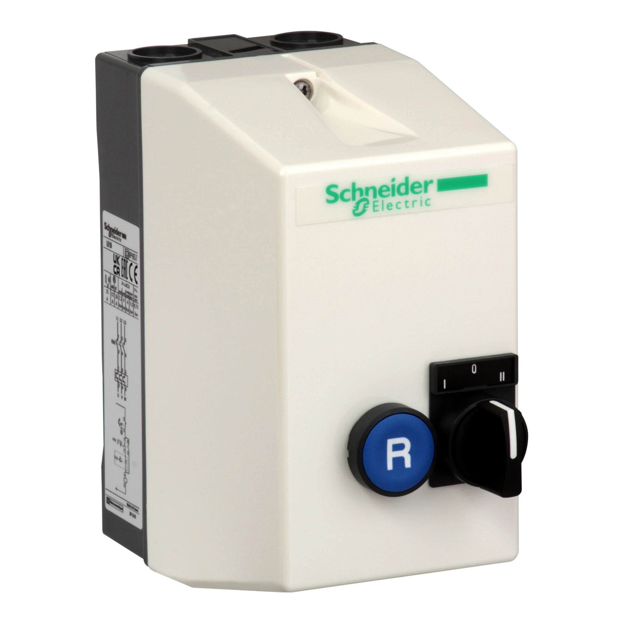 Schneider Electric LE1D09P7A09 Enclosed direct starter, TeSys LE1-D, 9A, coil 230V AC (img_001)