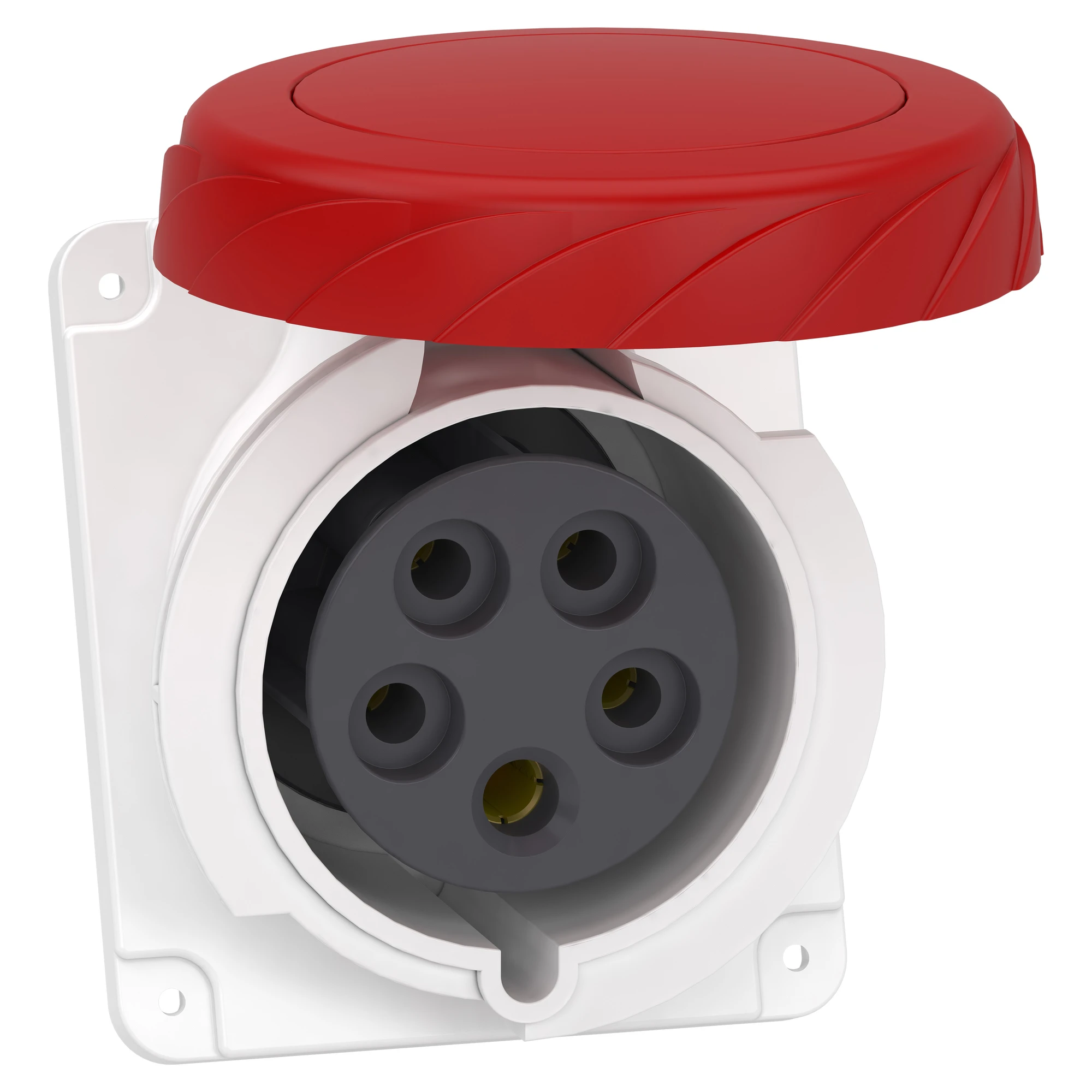 Schneider Electric PKY32F735 Surface-mounted CEE socket screw terminals, 32A, 3p+N+E, 380-415 V AC (img_001)