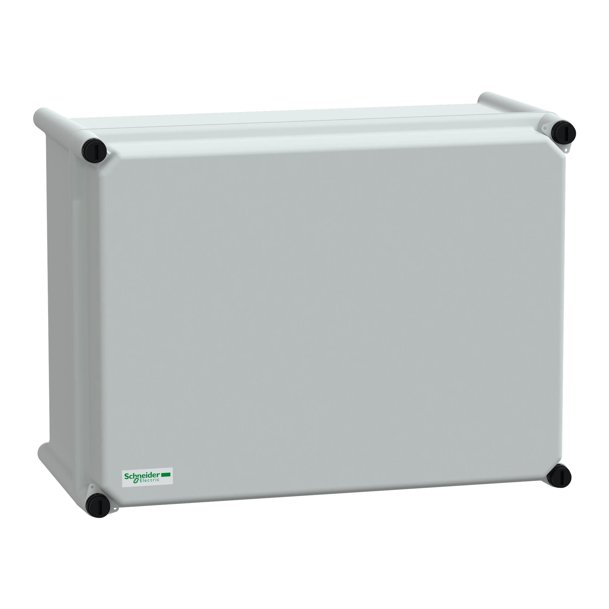 Schneider Electric NSYPLSC2736G Polyester Enclosure PLS Wall Mounting 270x360x180mm IP66, Opaque PC Cover (img_001)