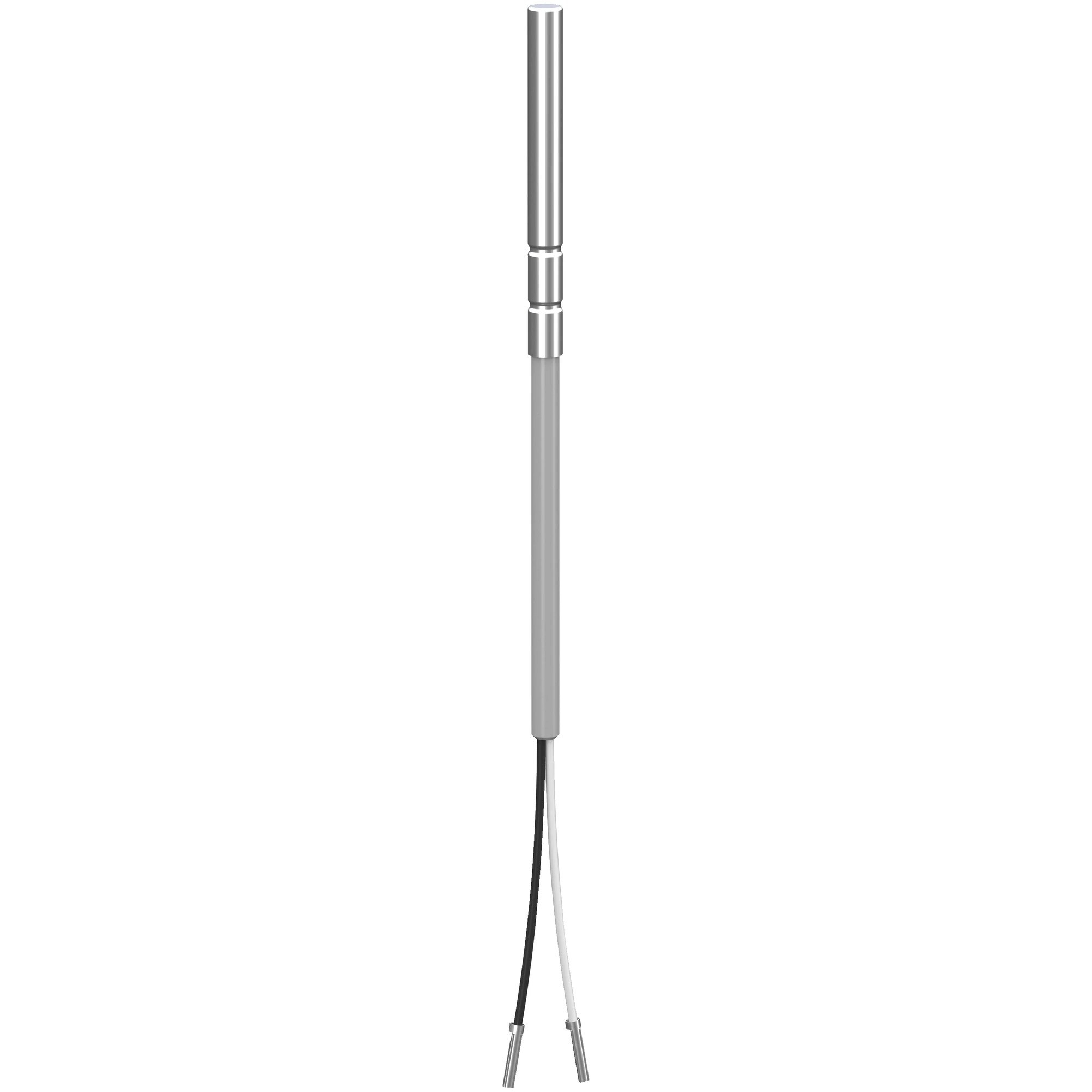 Schneider Electric TM1STNTCSF44015 Temperature Sensor, Modicon M171/M172, NTC, -50 to +110 °C, IP67, 4x40 mm, FAST, Metal Housing, Gray, 1.5 m (img_001)