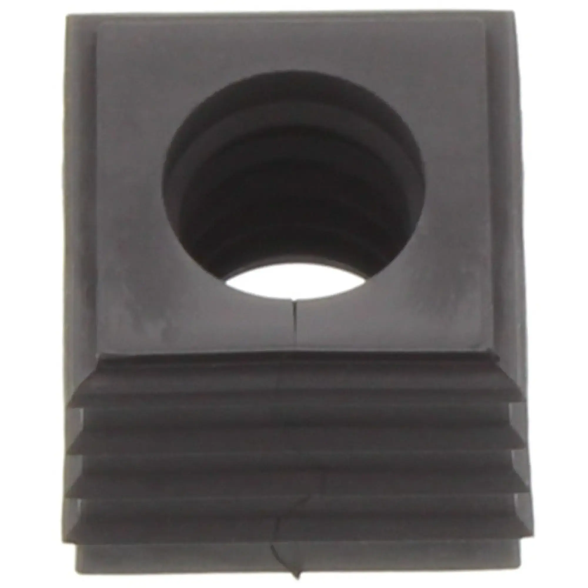 Weidmüller 2584040000 Slotted cable grommet (Cable entries system), 11 mm, 12 mm, -40 °C, 120 °C, TPE, Deep black (img_001)