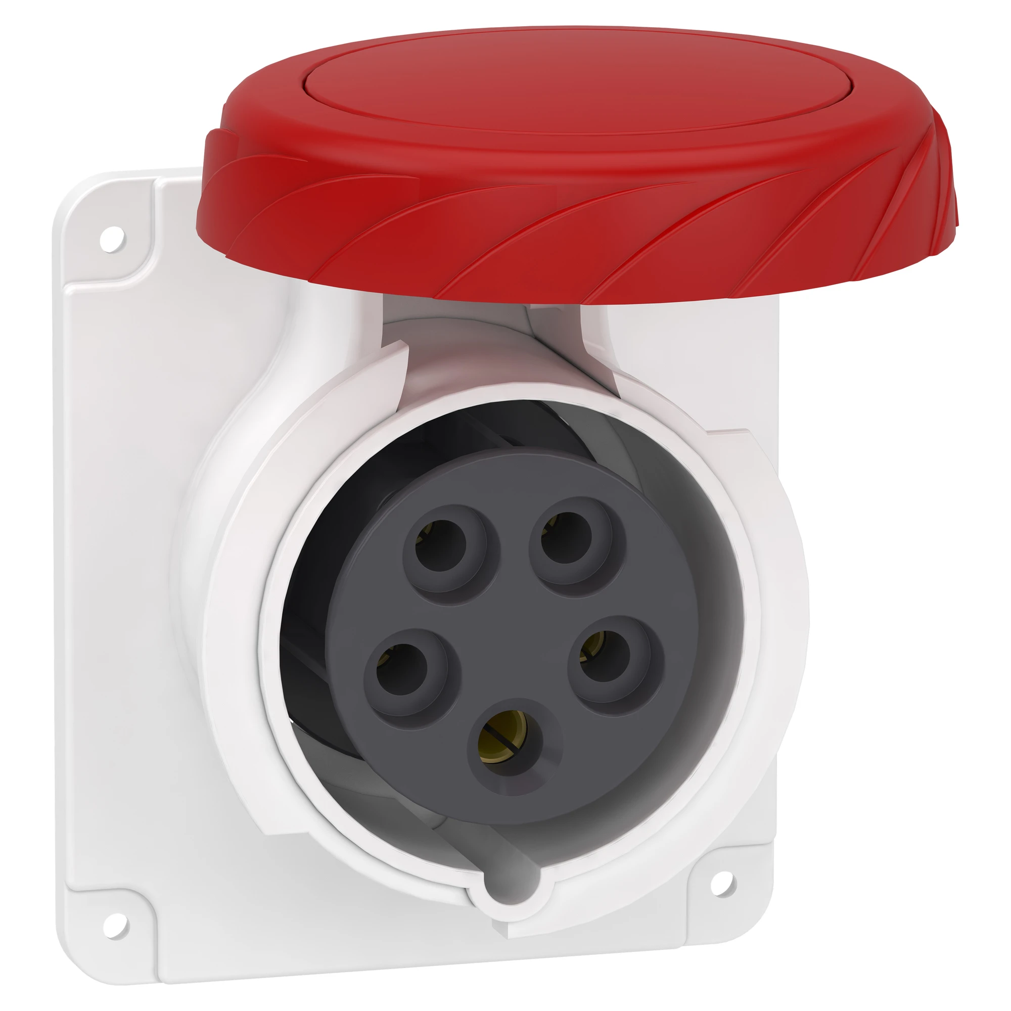 Schneider Electric PKF16G735 CEE Mounted Socket, Screw Terminals, 16A, 3p+N+E, 380-415 V AC (img_001)