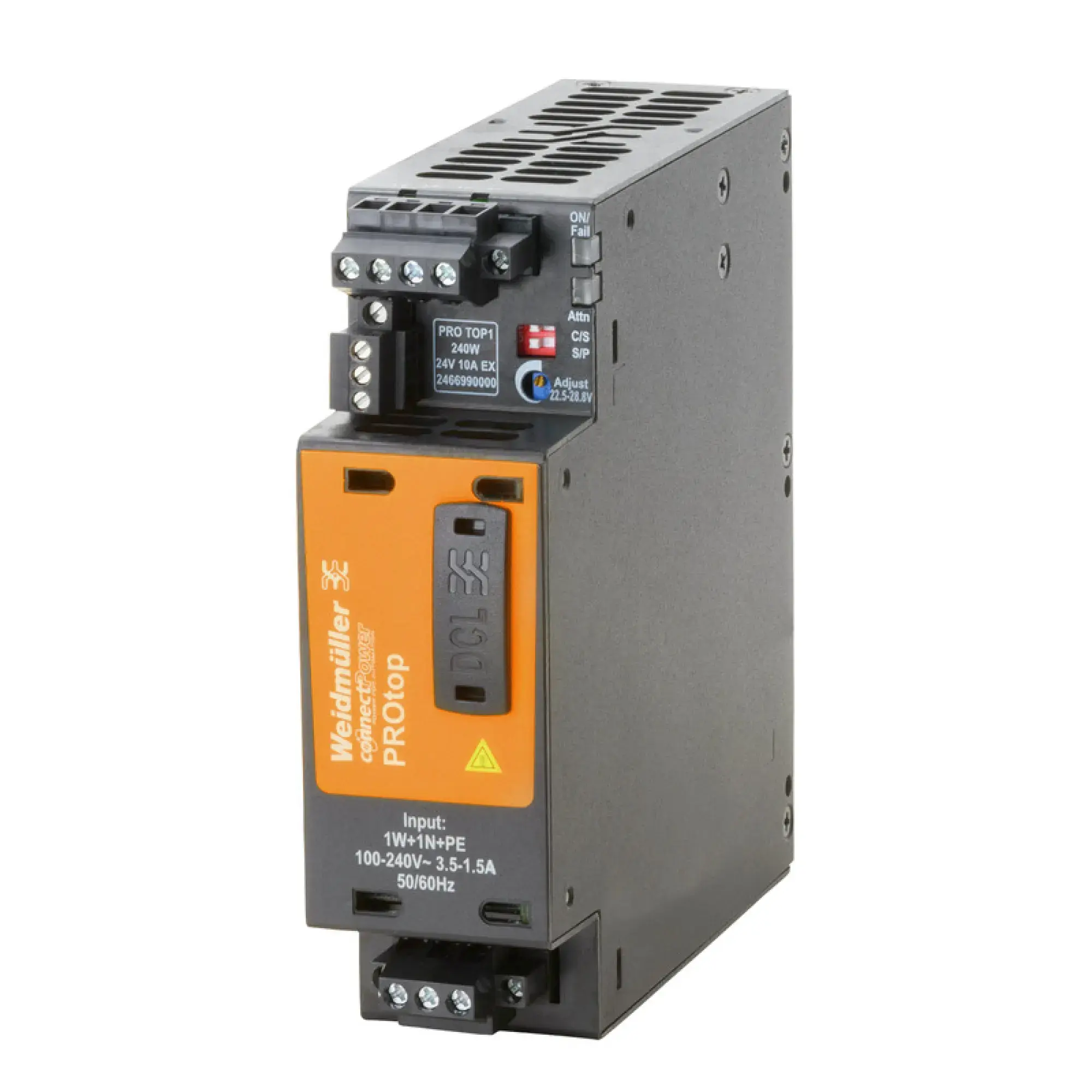 Weidmüller 2466990000 Power supply, 240 W, 10 A @ 60 °C (img_001)