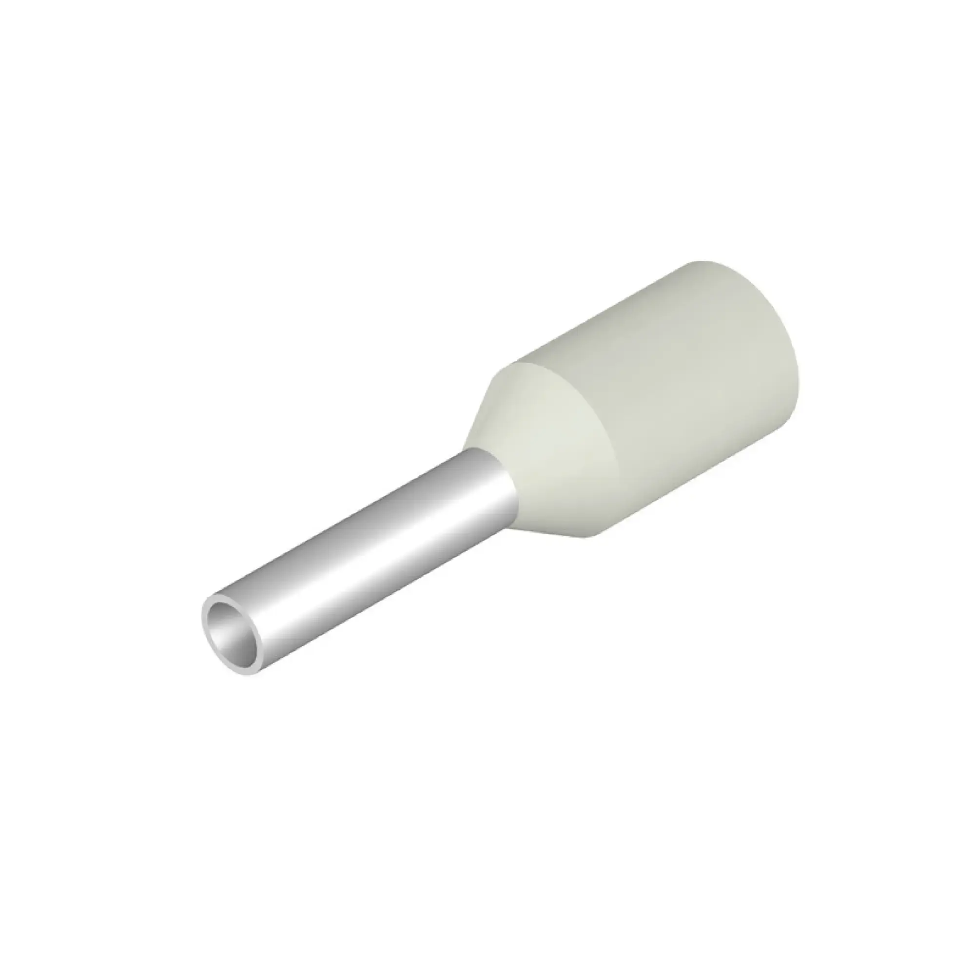 Weidmüller 0409600000 Wire end ferrule, Standard, 0.75 mm², Stripping length: 8 mm, white (img_001)