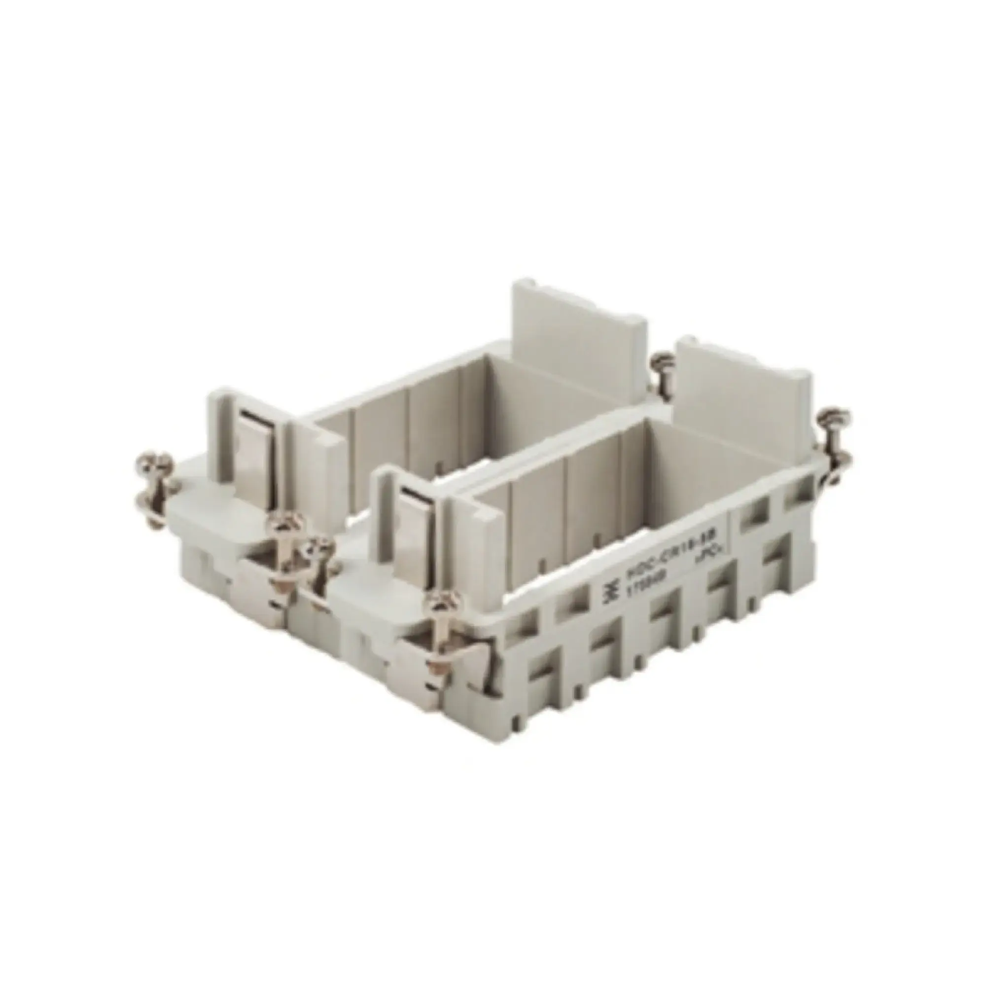 Weidmüller 1758530000 Frame for industrial connector, Series: ConCept frame, Size: 10, Polycarbonate (img_001)
