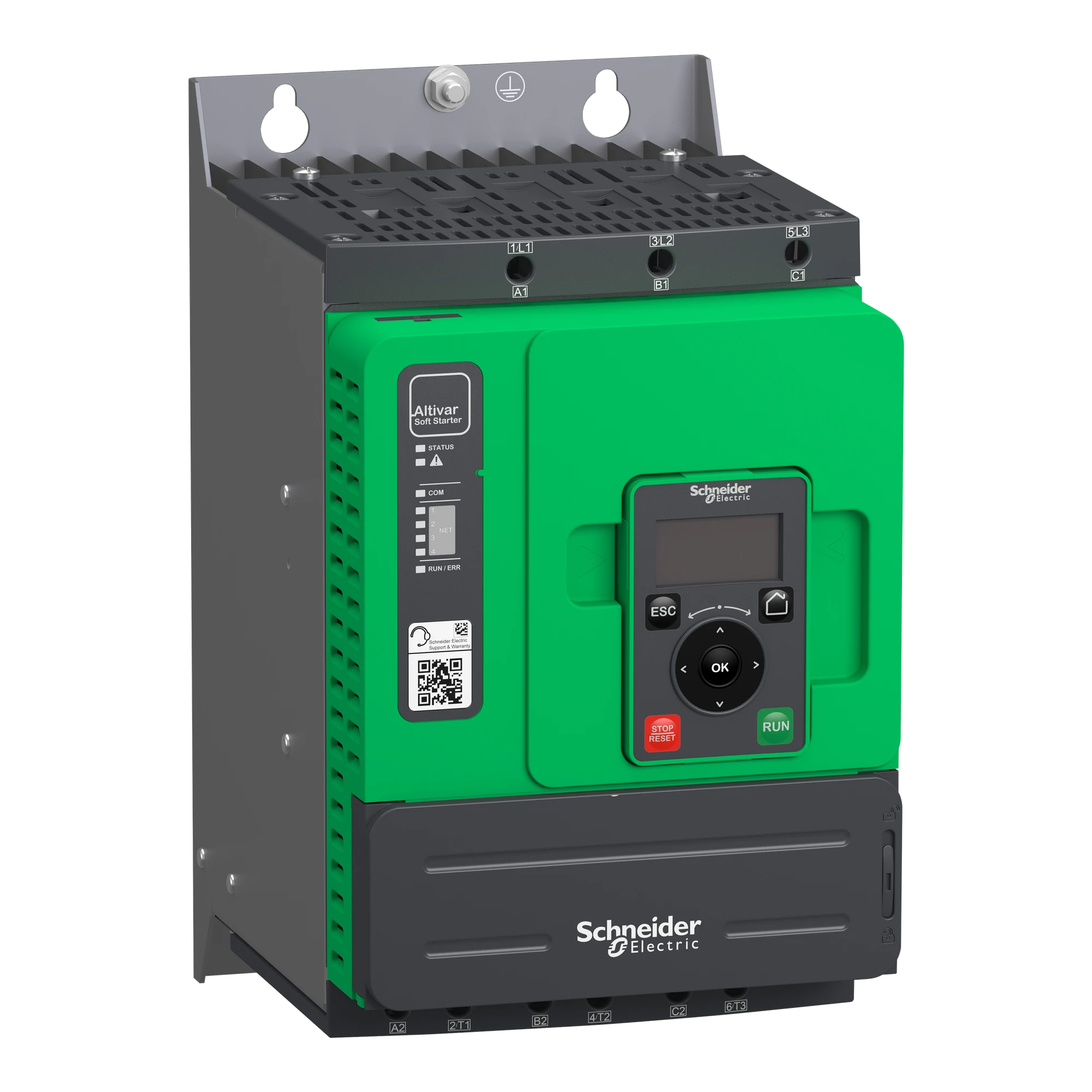 Schneider Electric ATS480D32Y Altivar Soft Starter ATS480, 32 A, 208-690V AC, Control Voltage 110-230V AC (img_001)