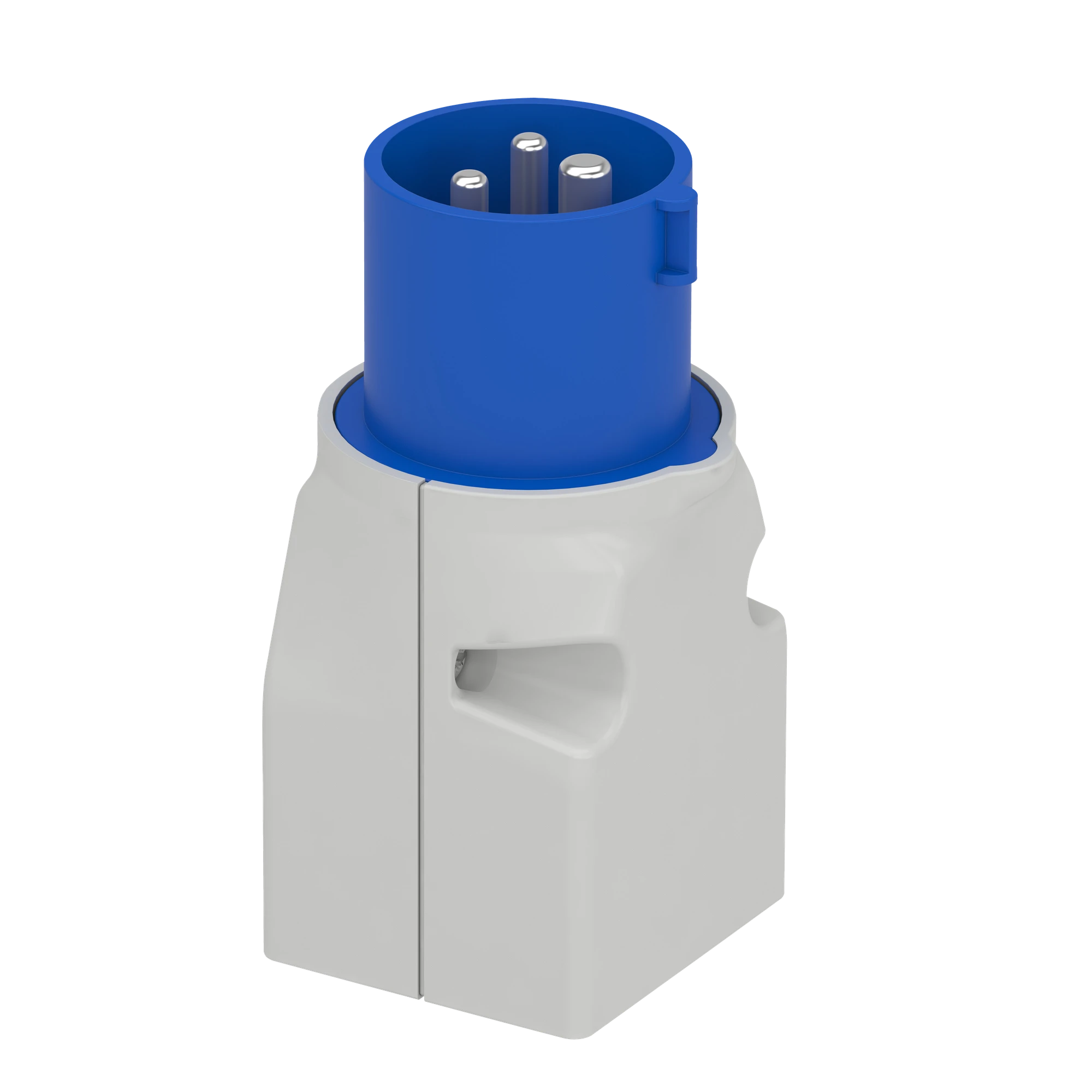 Schneider Electric PKZA204 Adapter plug PK, CEE, 1 socket, for France, 16A, 2p+E, 230V AC (img_001)