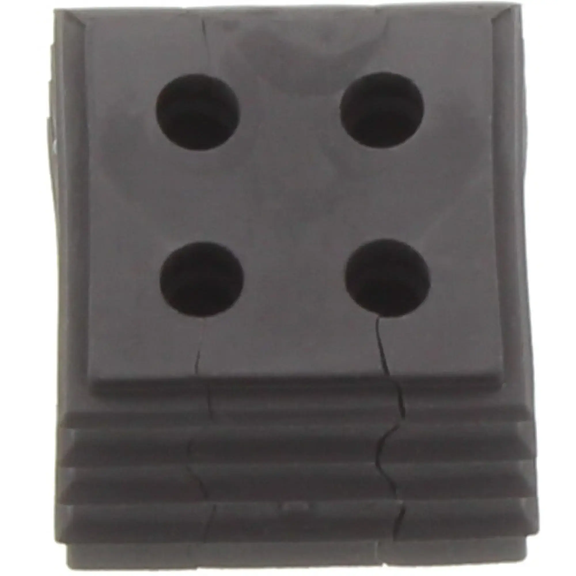 Weidmüller 2583580000 Slotted cable grommet (Cable entries system), 3 mm, 4 mm, -40 °C, 120 °C, TPE, Deep black (img_001)