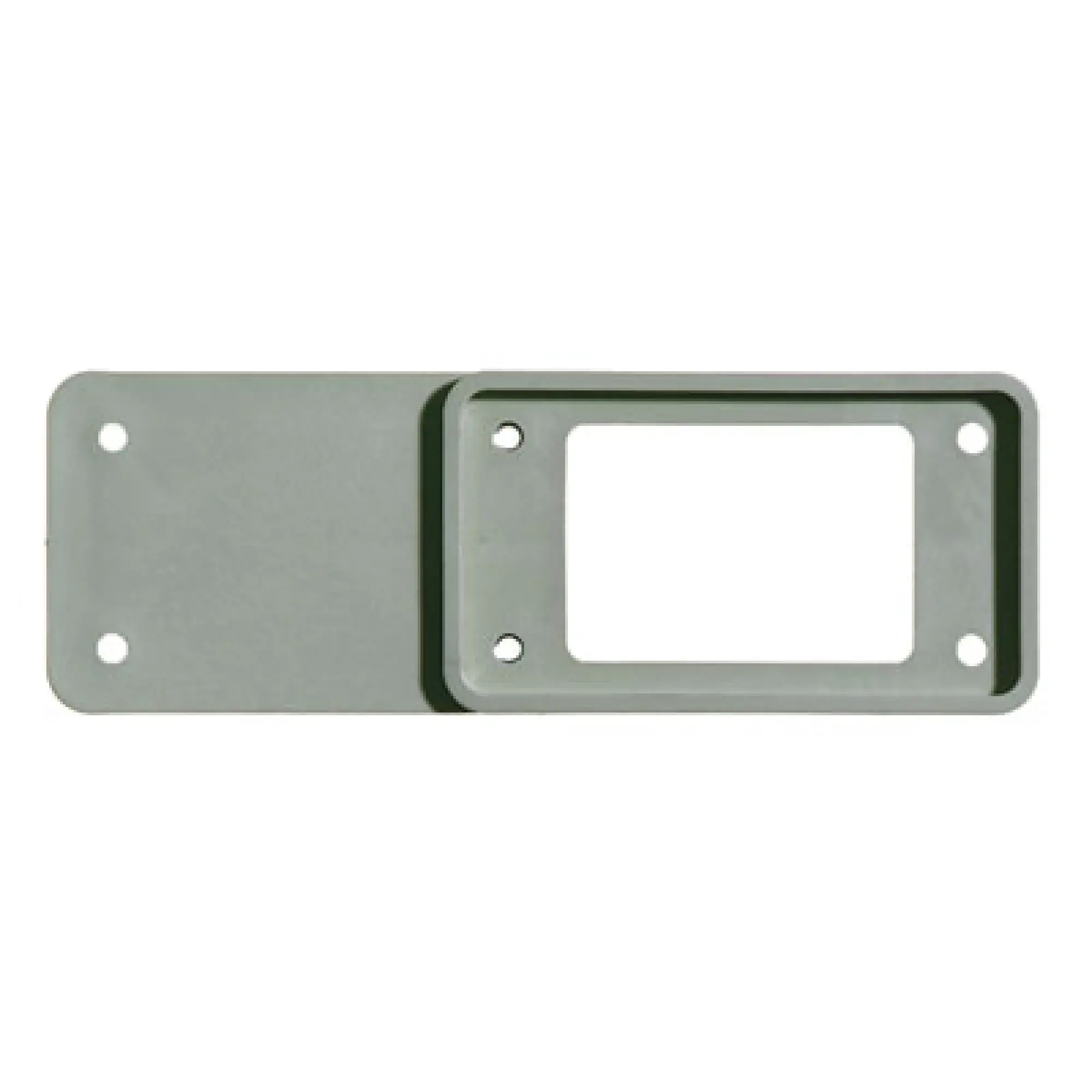 Weidmüller 1664980000 Adapter plate (industrial connector), Plastic, Colour: orange, Size: 8 (img_001)