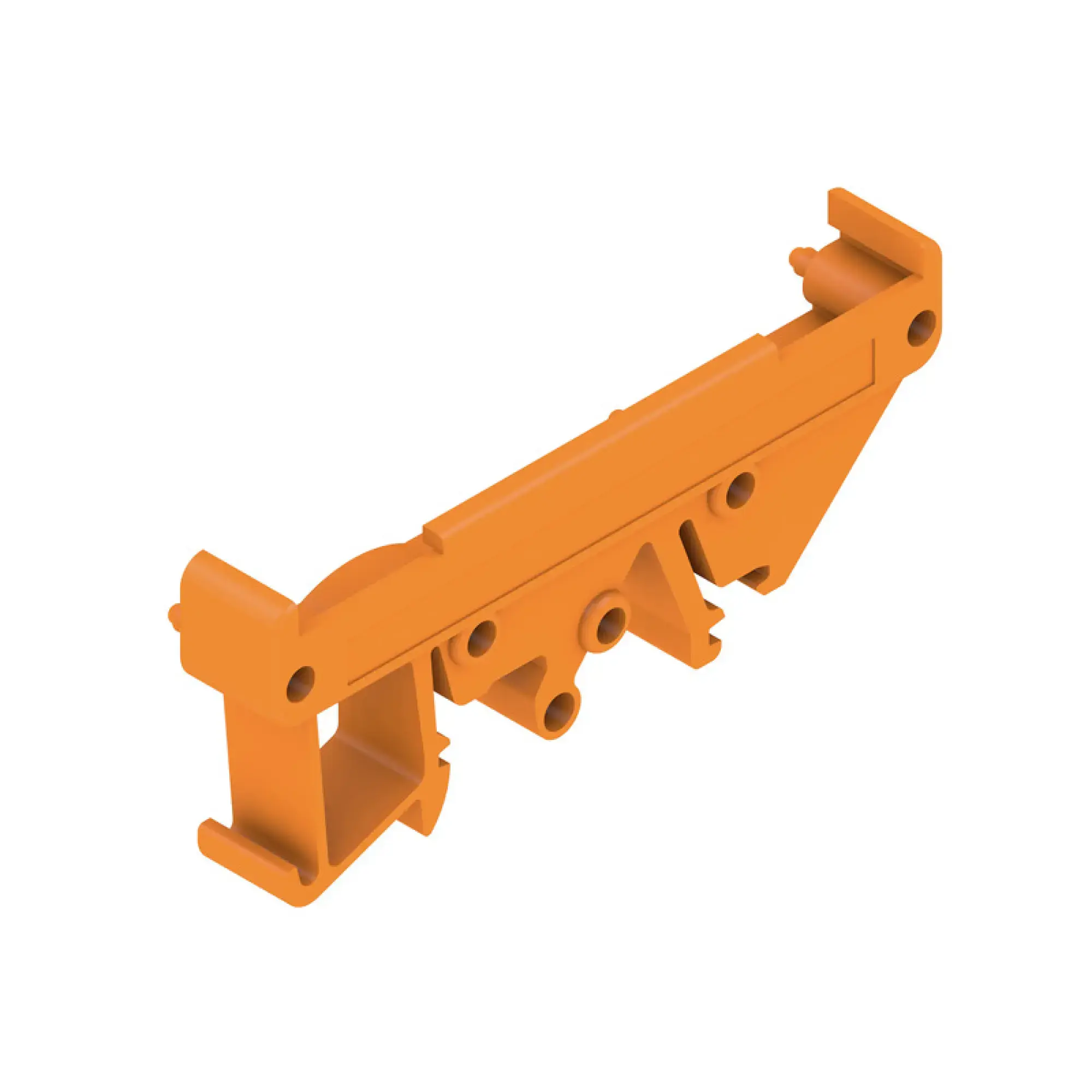 Weidmüller 0126260000 Side element (Modular profile housing), Width: 13.7 , IP00, PA 66, orange (img_001)
