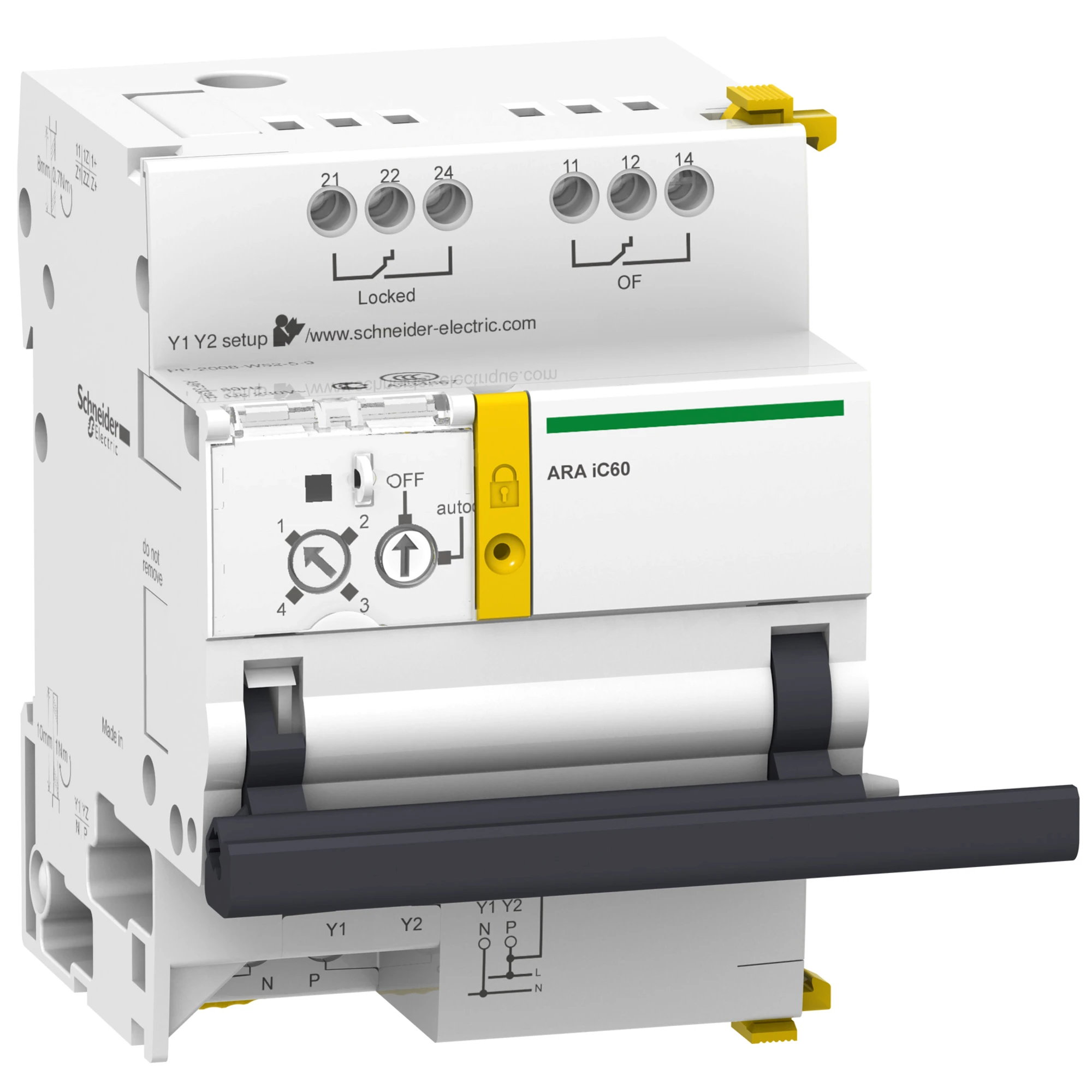 Schneider Electric A9C70132 Automatic Reclosing Device ARA for iC60 1P/2P - 4 Programs (img_001)