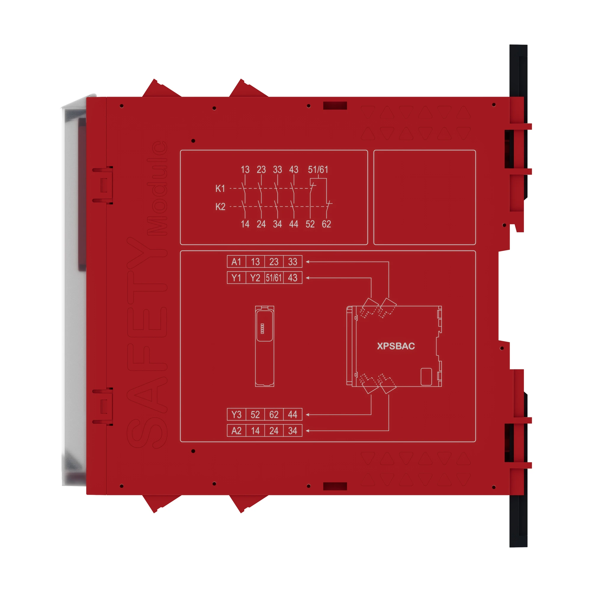 Schneider Electric XPSBAC34AP Safety Relay, Harmony XPSB, 1 Function, 1 Circuit, PLe/Cat4/SIL3, 4NO 2NC, 48-240VAC/DC, Screw (img_004)