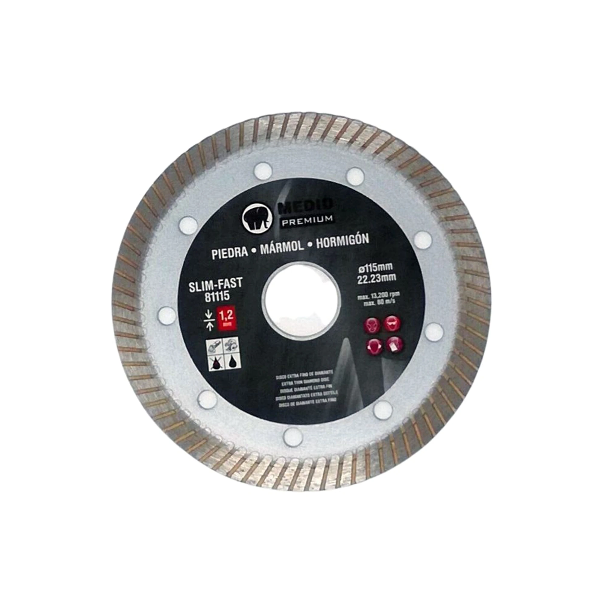 MEDID 81115 Extra thin diamond cutting disc slim-fast diameter 115 mm (img_001)