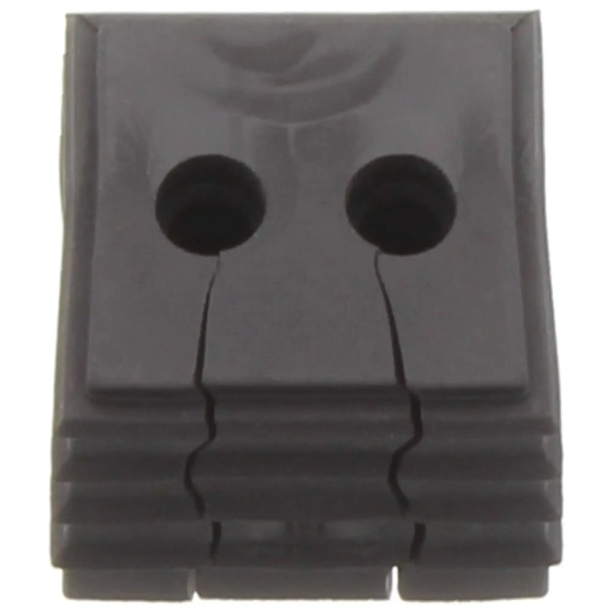 Weidmüller 2583620000 Slotted cable grommet (Cable entries system), 4 mm, 5 mm, -40 °C, 120 °C, TPE, Deep black (img_001)