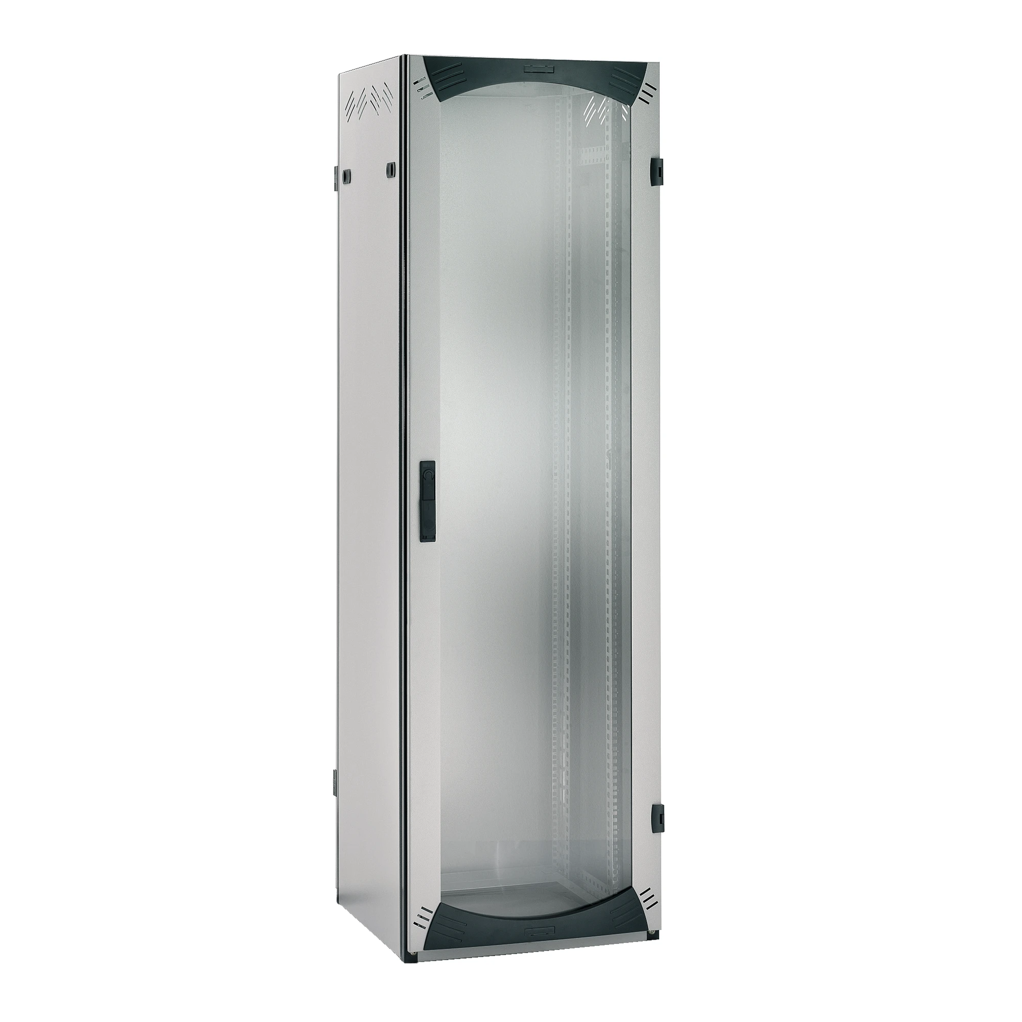 Schneider Electric NSYVDA42U810LN Actassi VDA, Network Cabinet 42U, Width 800 mm Depth 1000 mm, Fixed Frame 19" View Door R9011 (img_001)