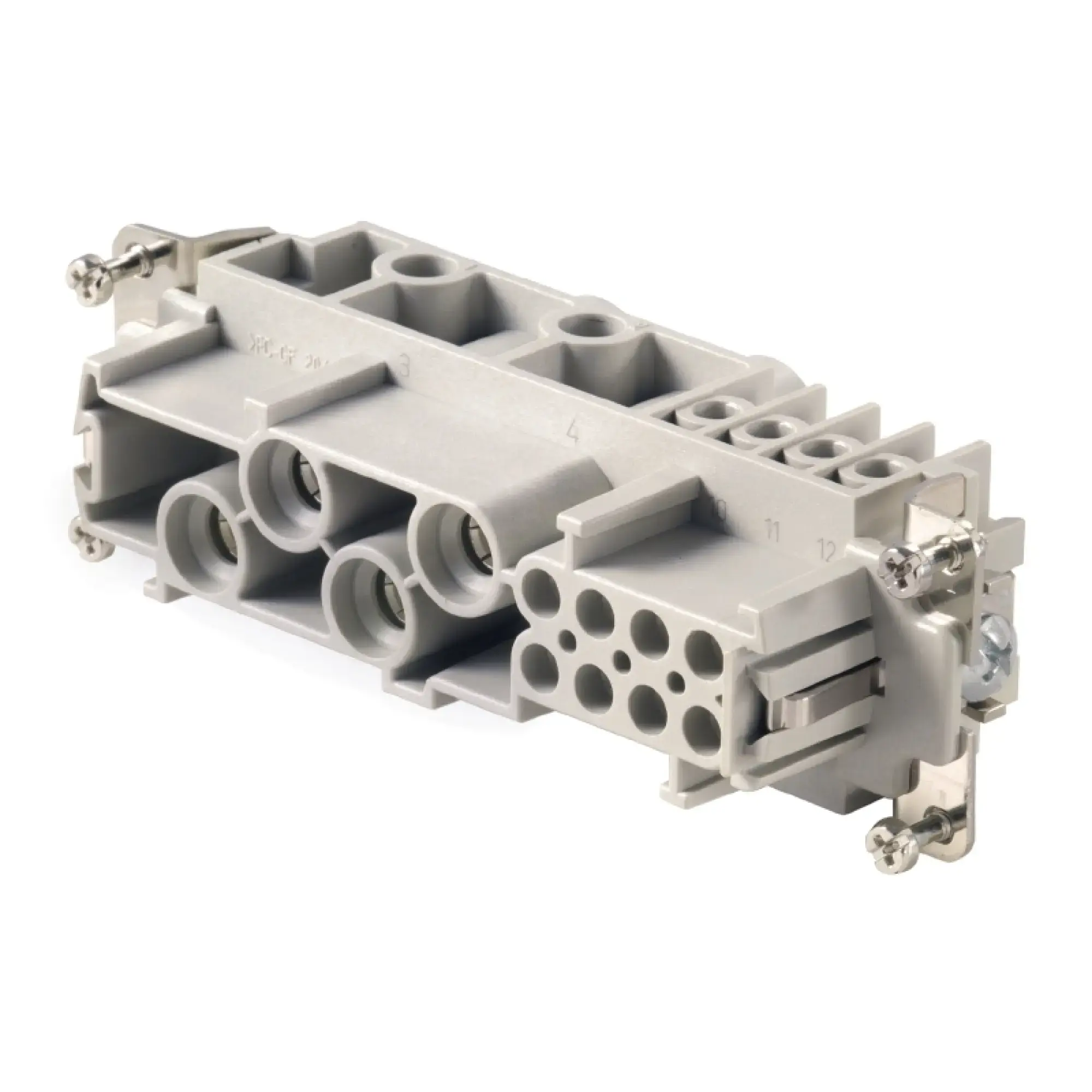 Weidmüller 1023250000 Contact insert (industry plug-in connectors), Female, 400 V, 80 A, Number of poles: 12, Screw connection, Size: 8 (img_001)