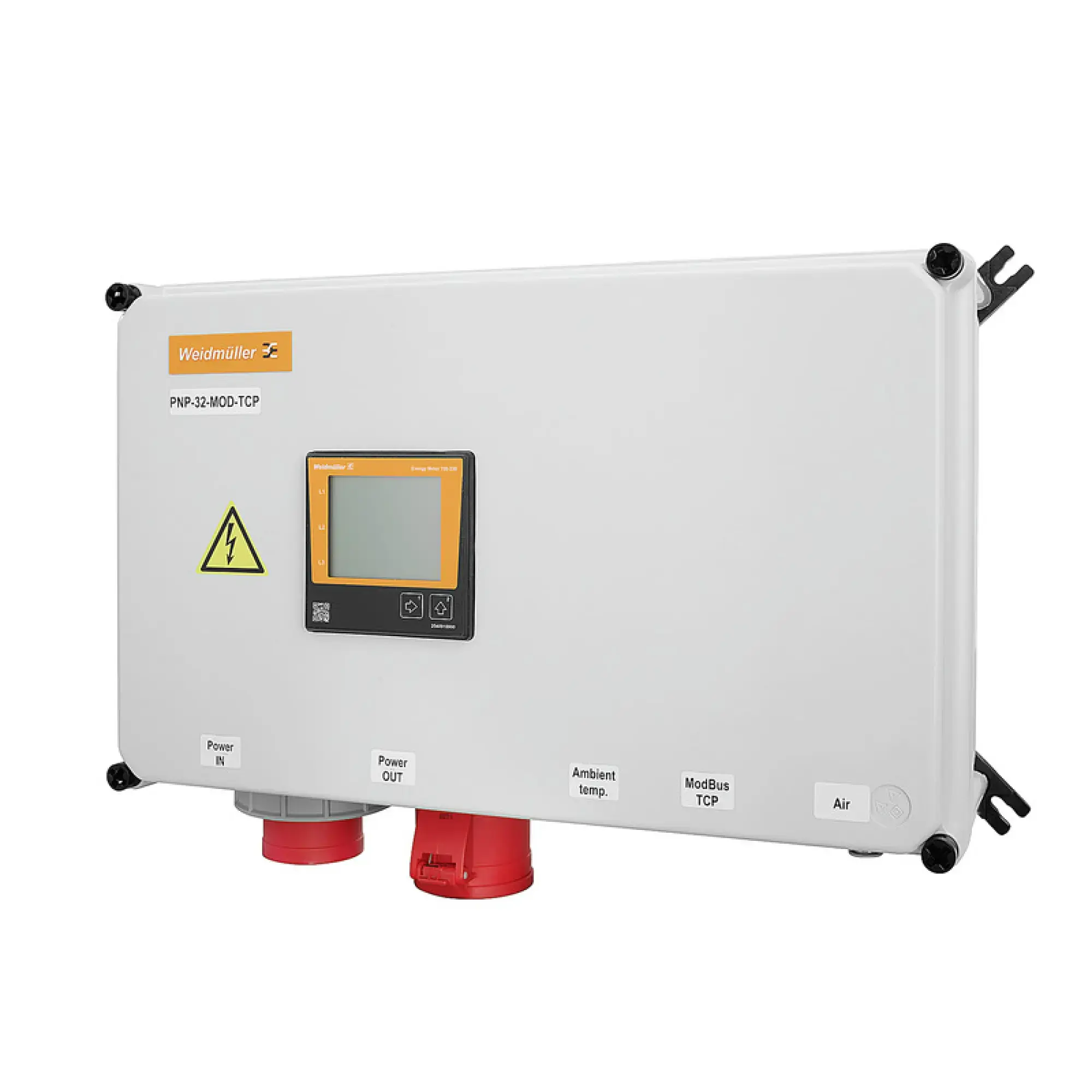 Weidmüller 2716660000 Measuring device electrical quantity, 480 V, TCP/IP, DHCP Client (BootP), Modbus/TCP (Port 502), ICMP (Ping), NTP, Modbus RTU over Ethernet (Port 8000 (img_001)