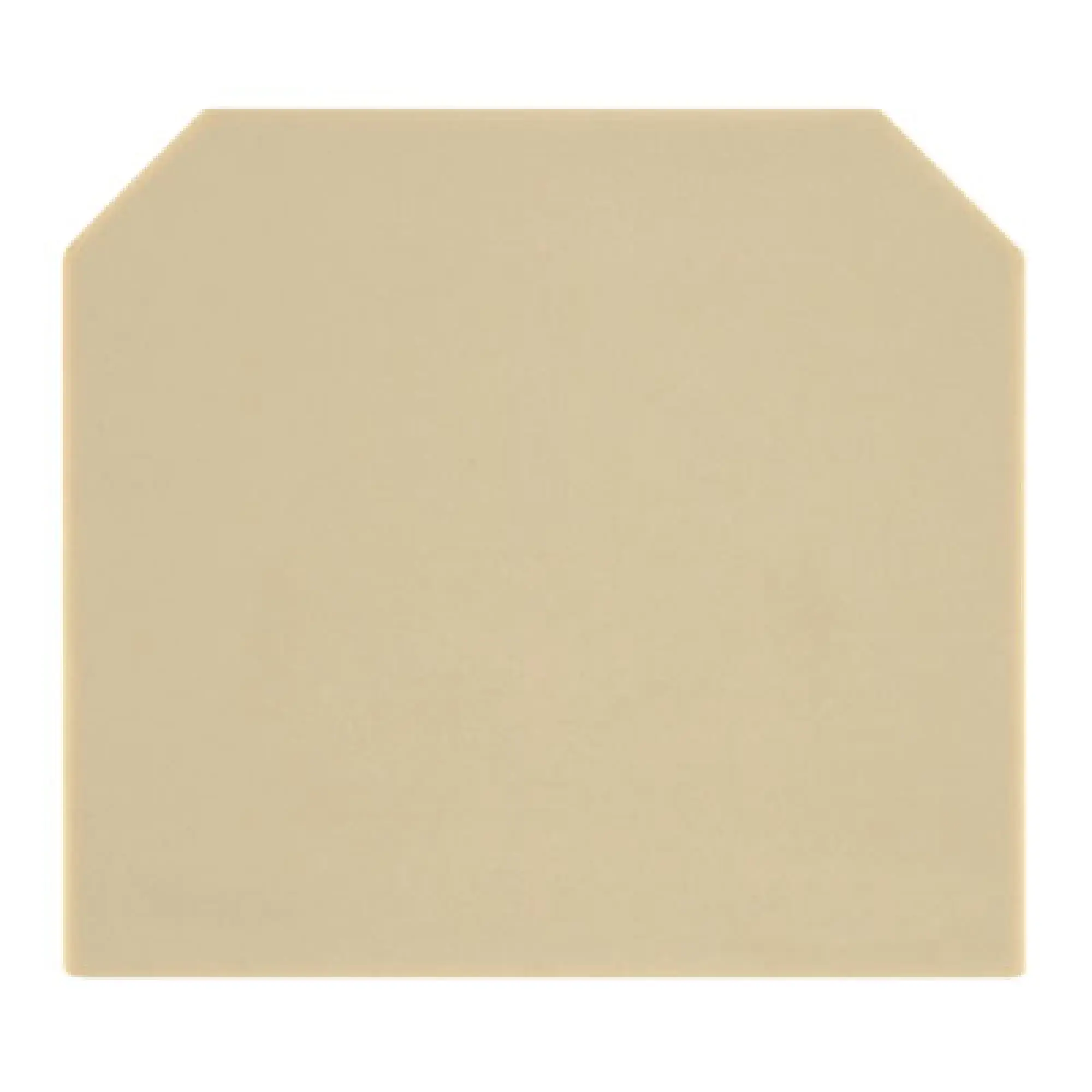 Weidmüller 0117960000 End plate (terminals), beige, Height: 40 mm, Width: 1.5 mm, V-2, PA 66 (img_001)