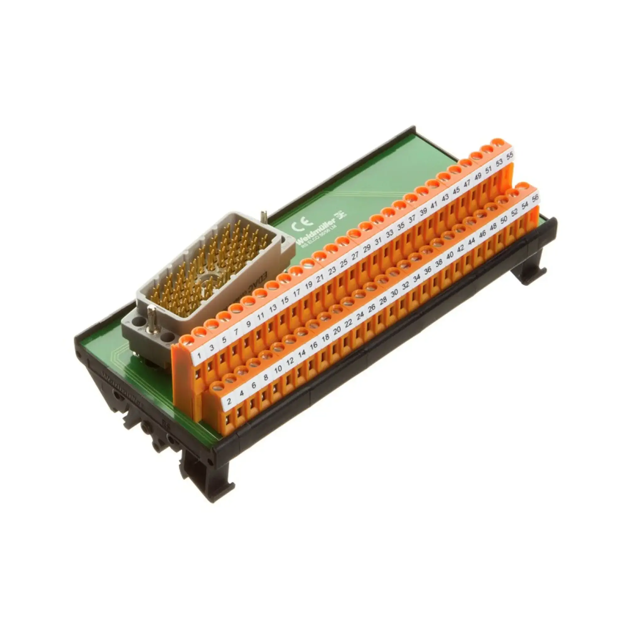 Weidmüller 1126770000 Interface module with terminal, connector, ELCO plug-in connector, 56-pole plug, LP2N 5.08mm, 56 P, Screw connection (img_001)