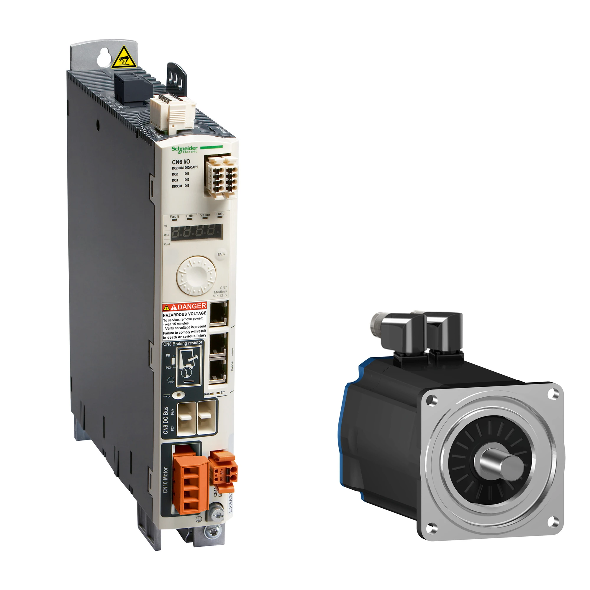 Schneider Electric LXM32AD30M2 Motion servo amplifier, Lexium 32 Advanced, CAN, 115/230V single phase, 10A, 30Apk, 1.6kW (img_001)