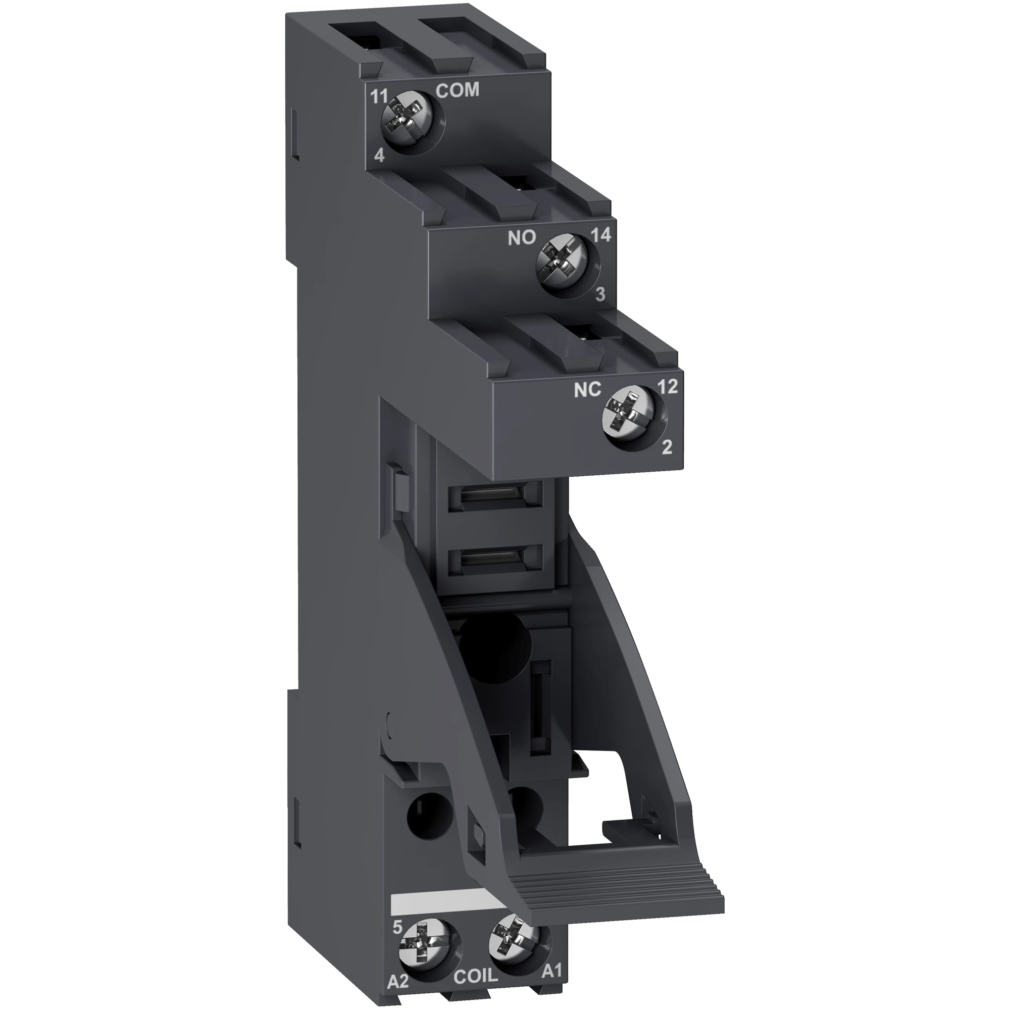 Schneider Electric RGZE1S35M Base for RXG1, separate contact arrangement, 10 A, 250 V, screw terminal, bracket (img_001)